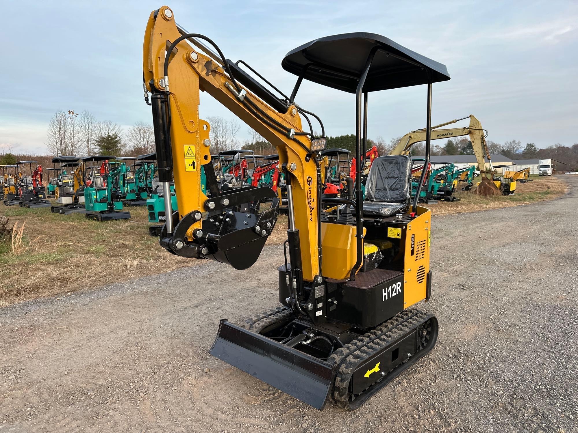 New/Unused CFG Industrial H12R Mini Excavator (A57453)