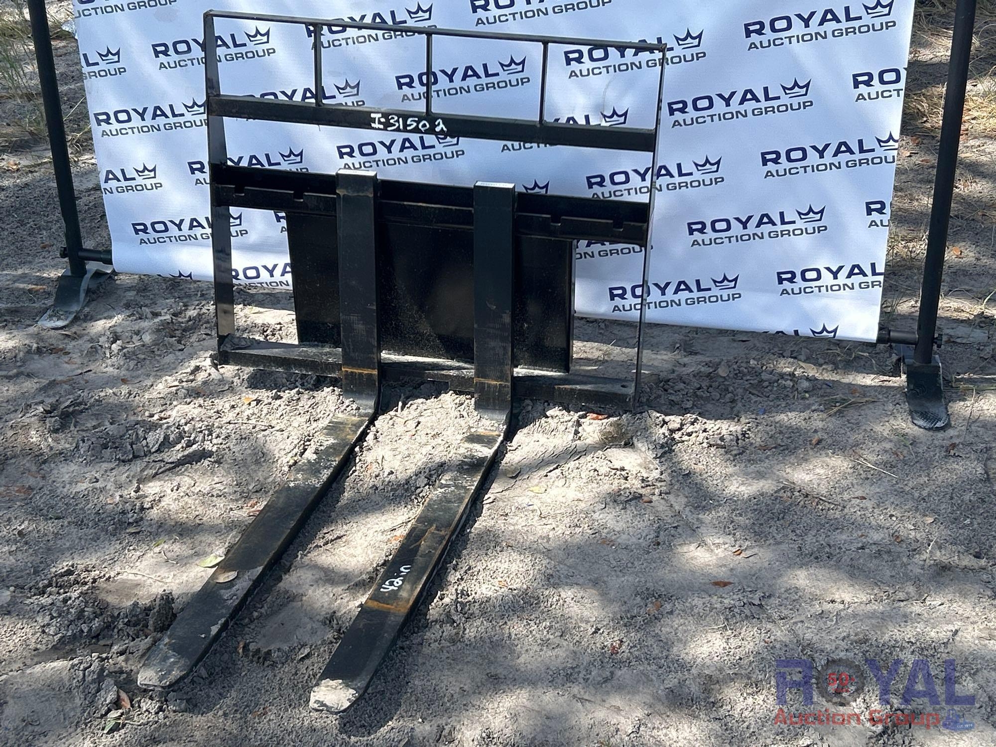 2025 Kivel 42in Forks and Frame Mini Skid Steer Attachment (A55851)