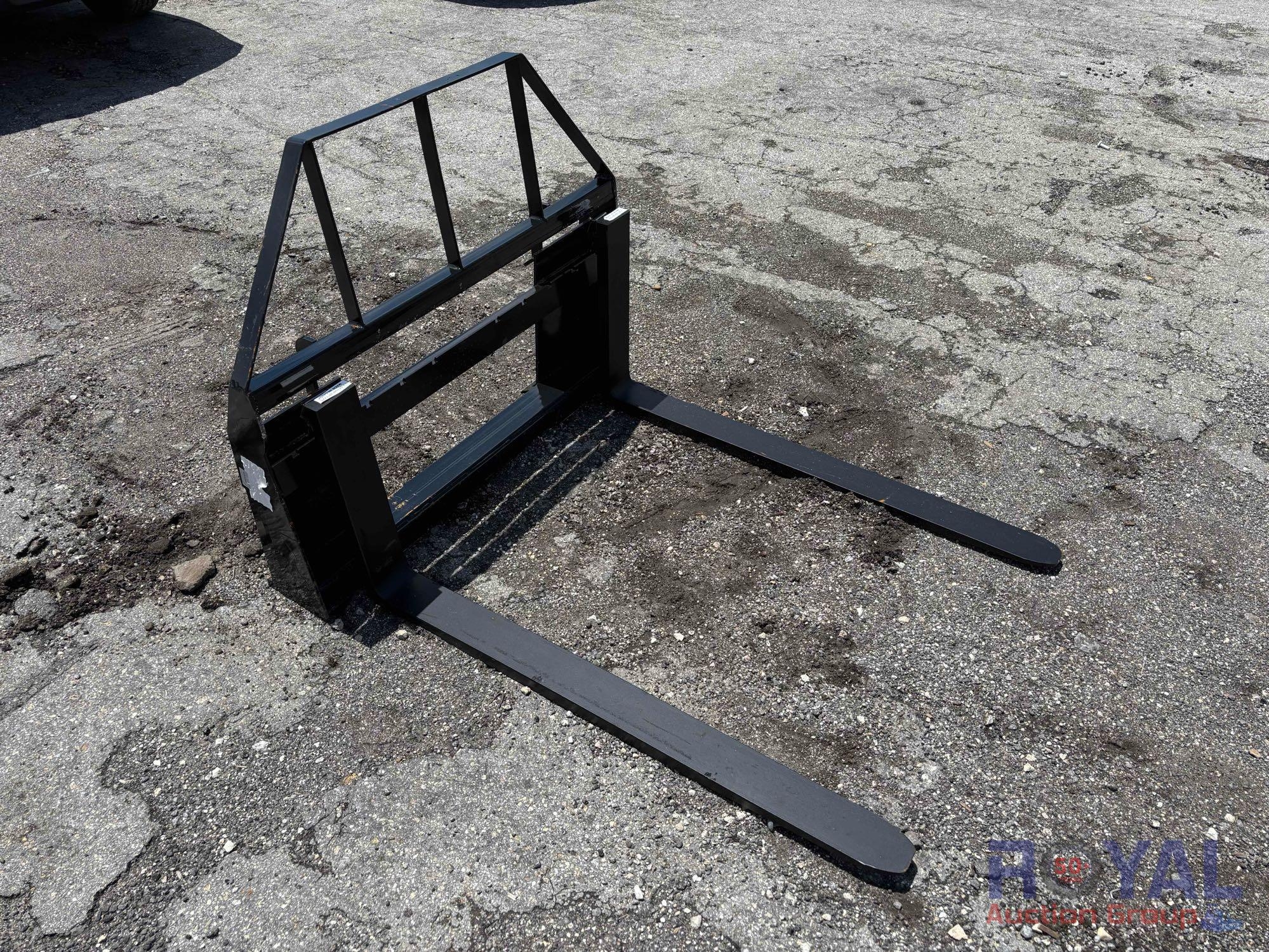 2025 CFG 48in Forks and Frame Skid Steer Attachment (A50325)