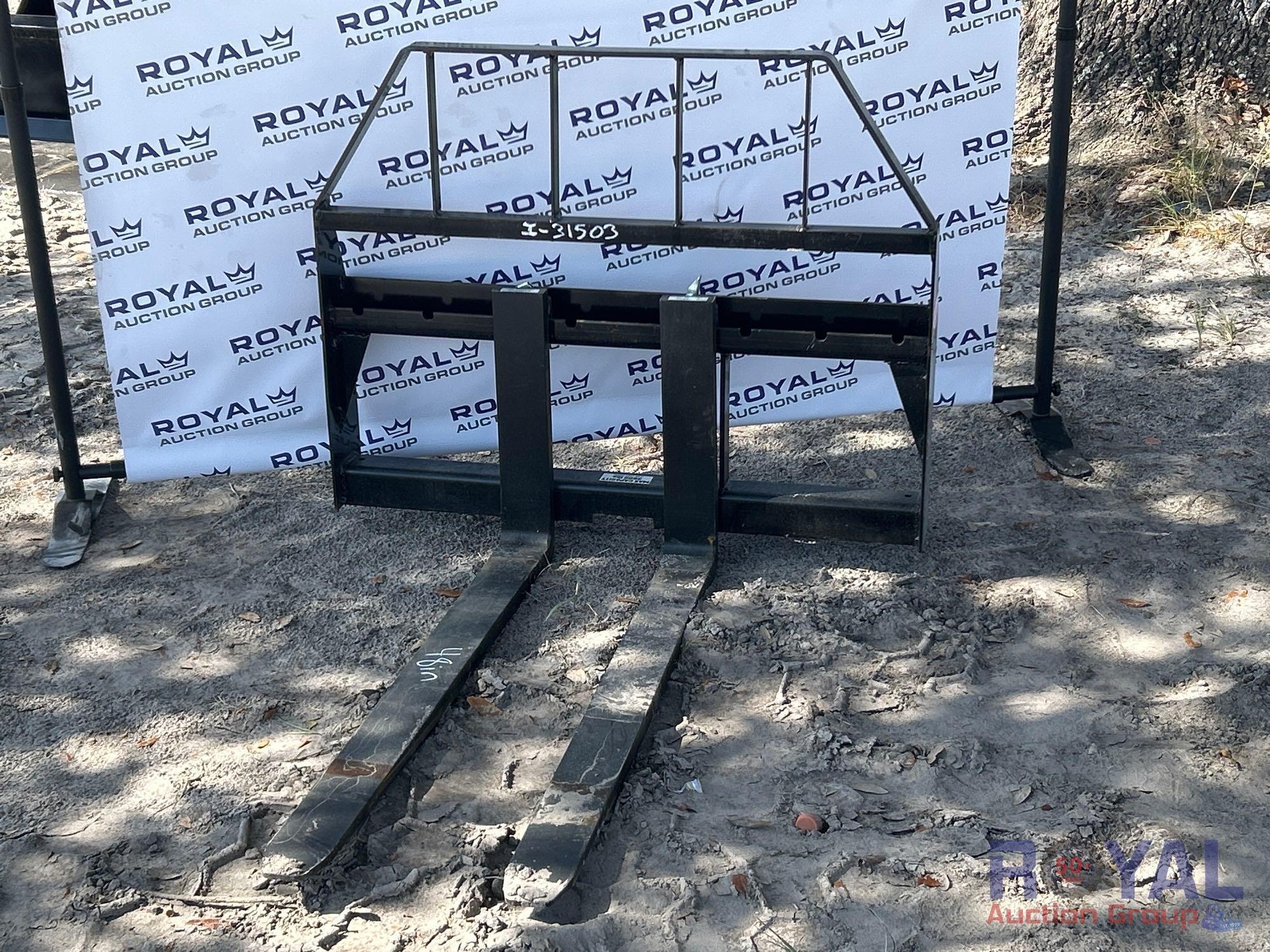 2025 Kivel 48in Forks and Frame Skid Steer Attachment (A55851)