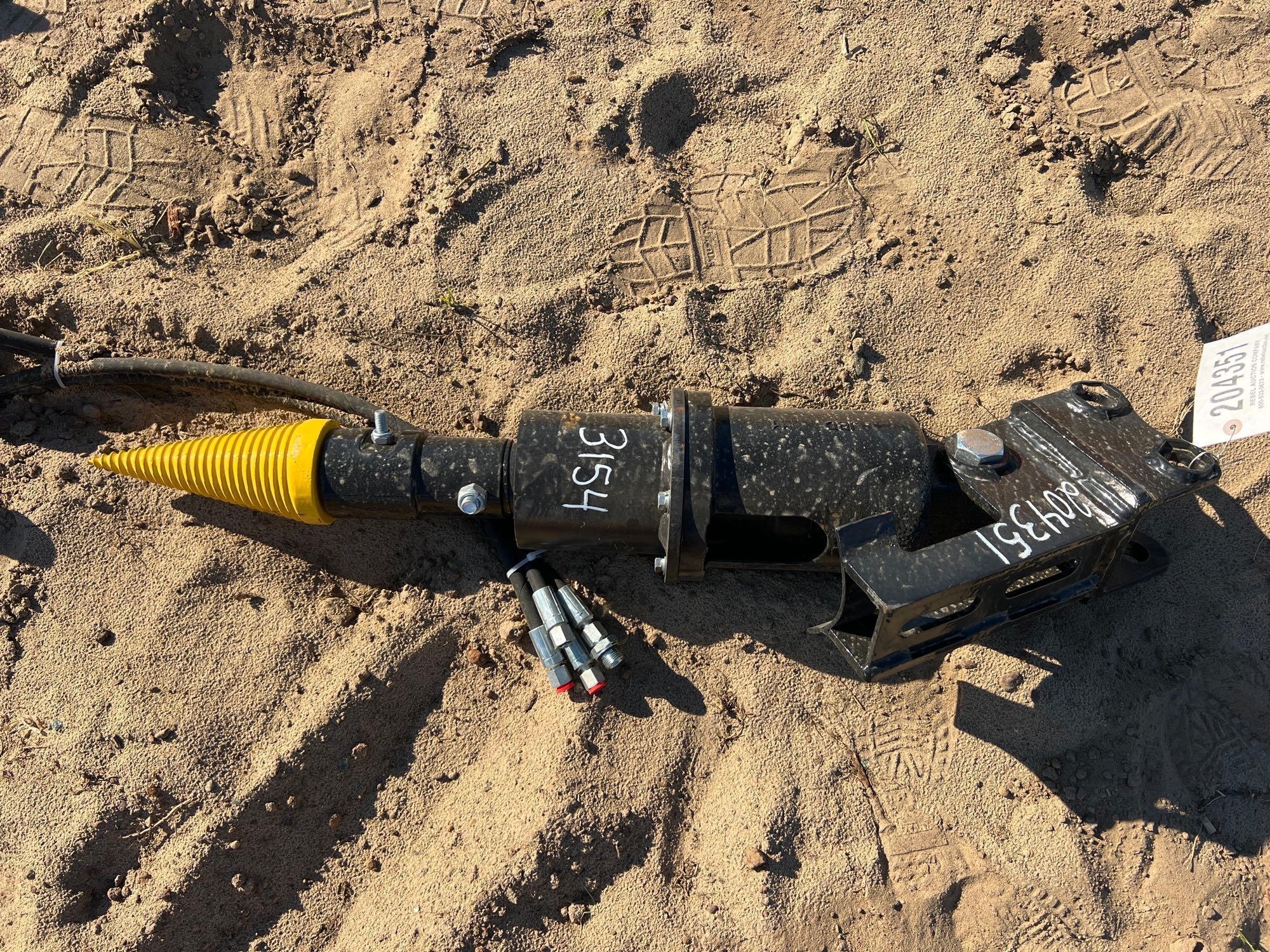 UNUSED FUTURE MINI EXCAVATOR HYD WOOD DRILL (A57193)