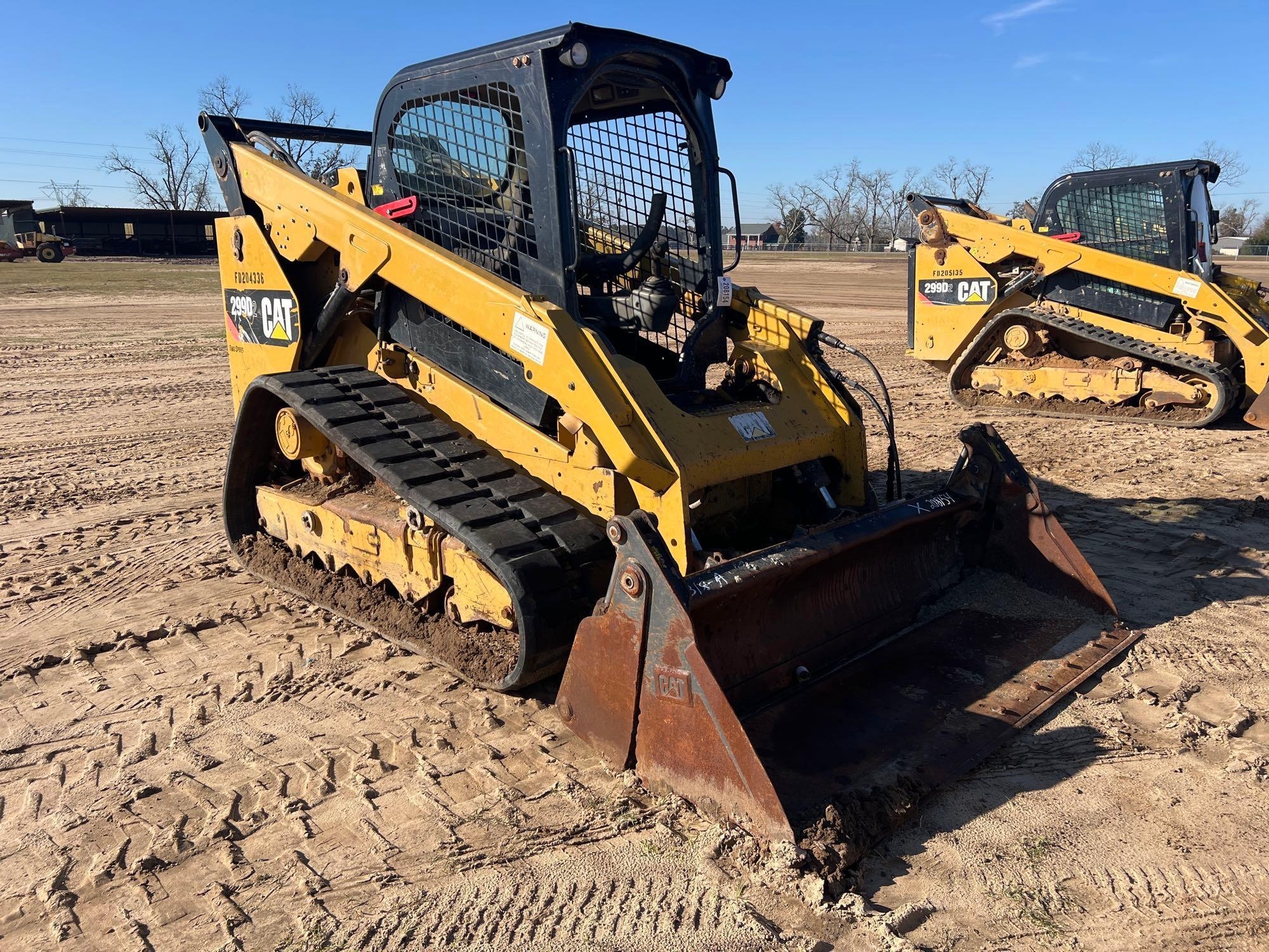 (INOP) 2018 CATERPILLAR 299D2 SKID STEER (A52709)