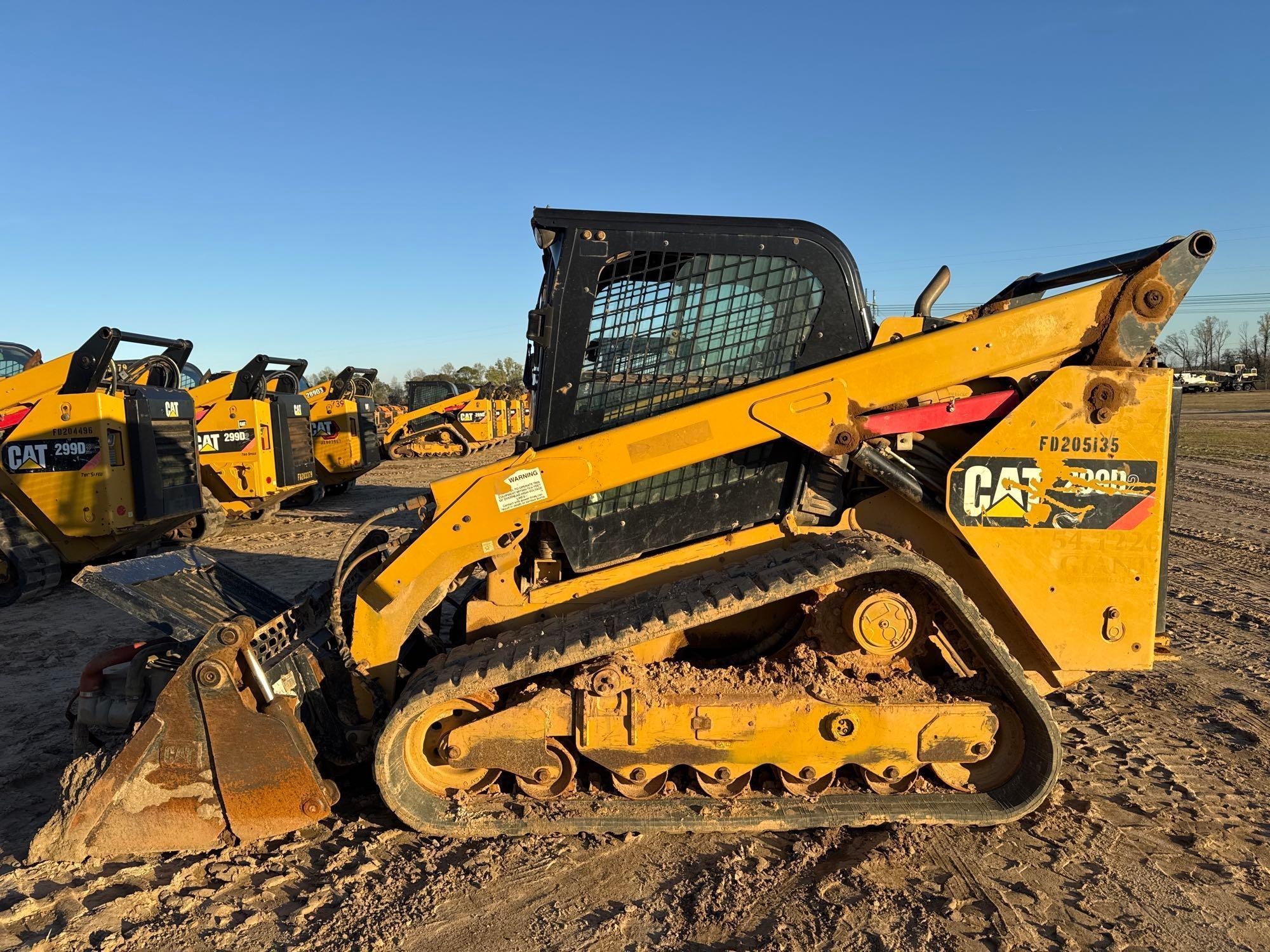 (INOP) 2019 CATERPILLAR 299D2 SKID STEER (A52709)