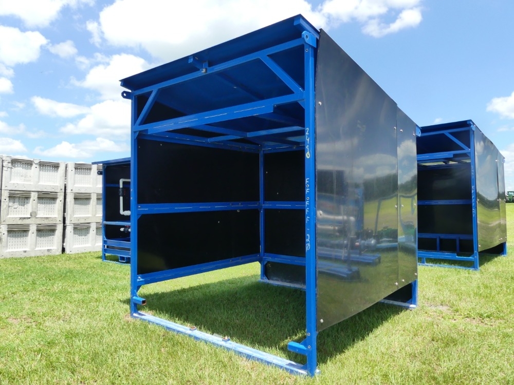 7' x 7' Steel Frame Cover Hut (A50121)