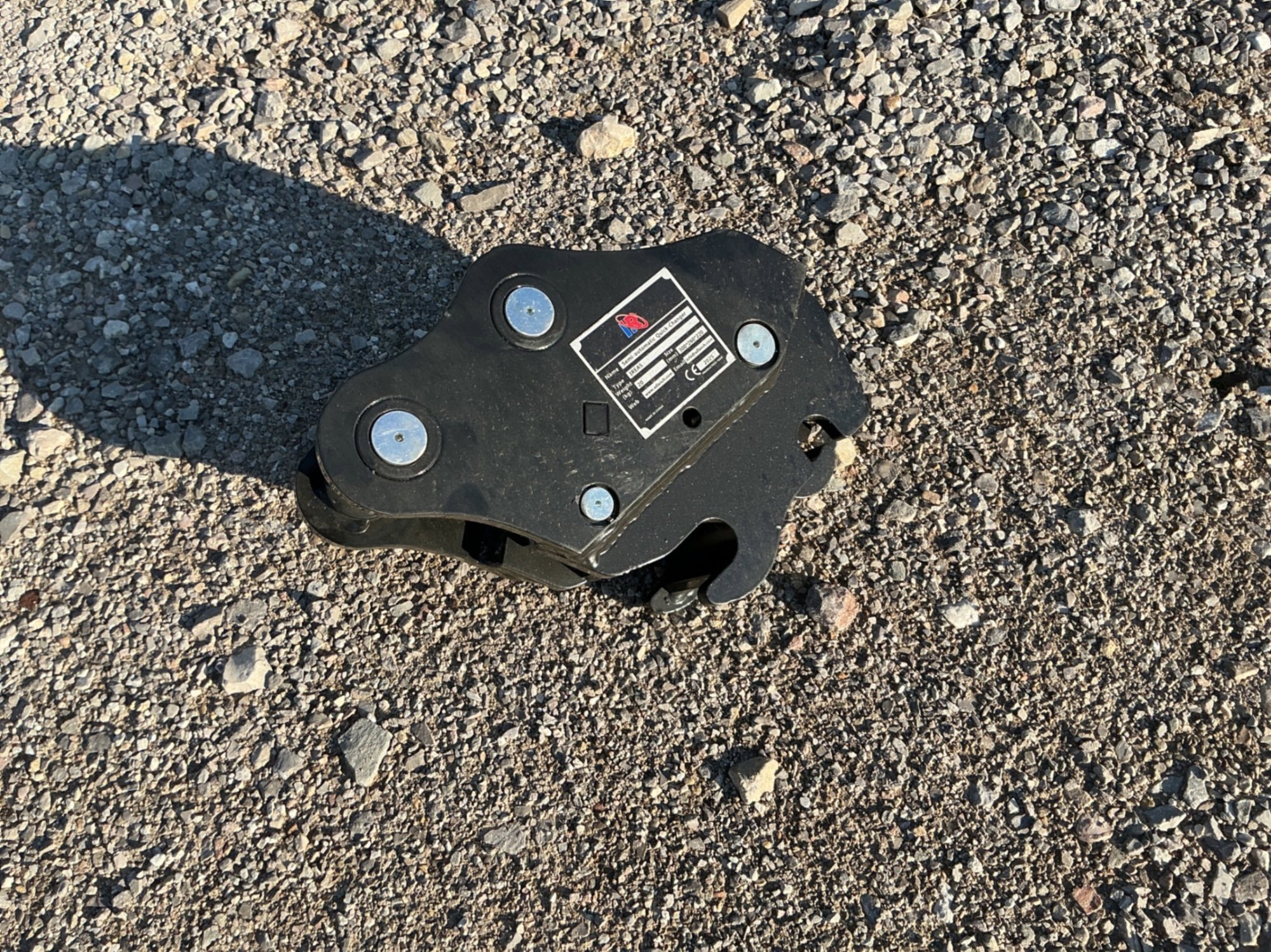 SEMI AUTOMATIC QUICK CHANGER FOR MINI EXCAVATOR (A53843)