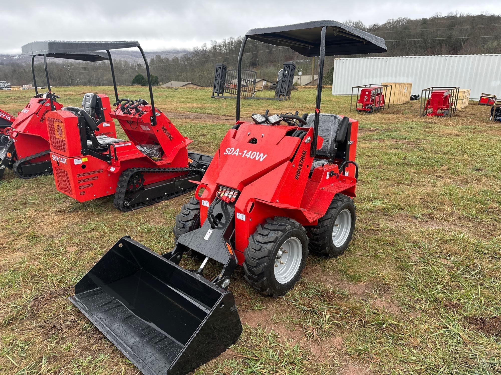 New/Unused AGT Industrial SDA-140W Mini Wheel Loader (A57453)