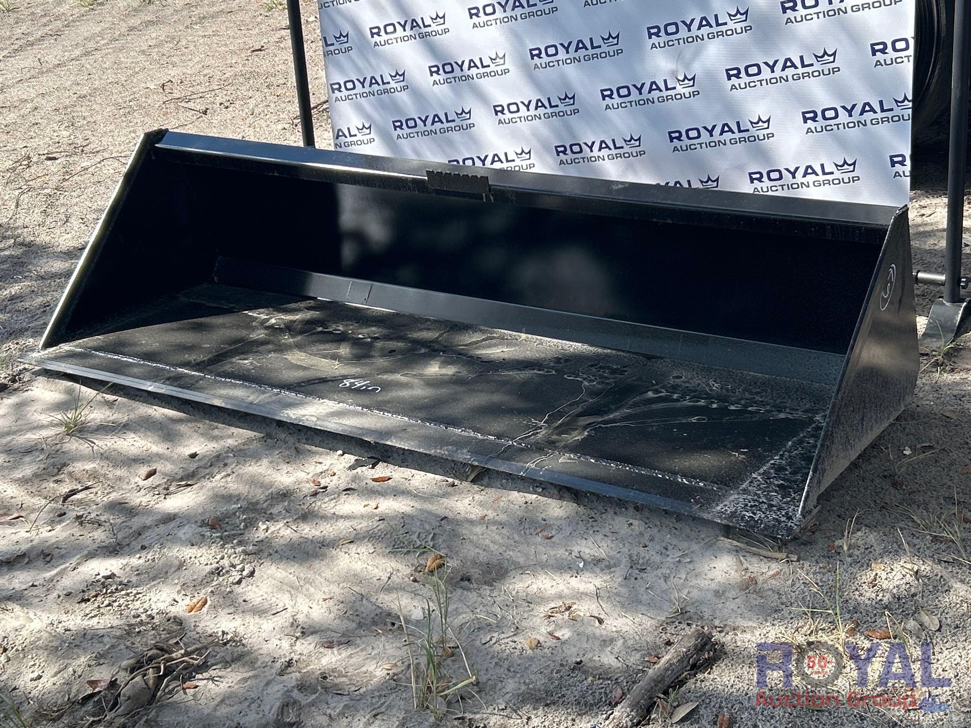 2025 Swict 84in Bucket Skid Steer Attachment (A55851)