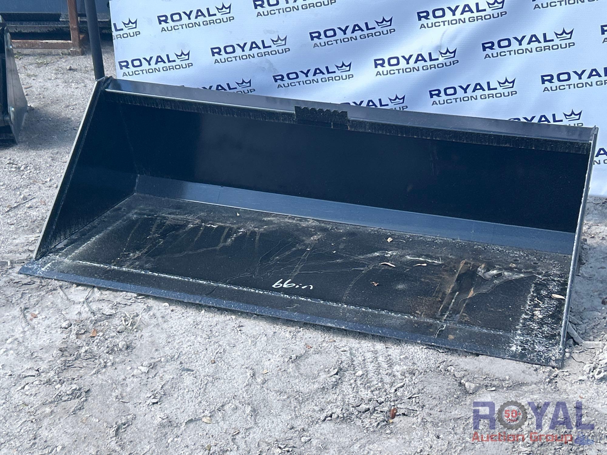 2025 Swict 66in Bucket Skid Steer Attachment (A55851)