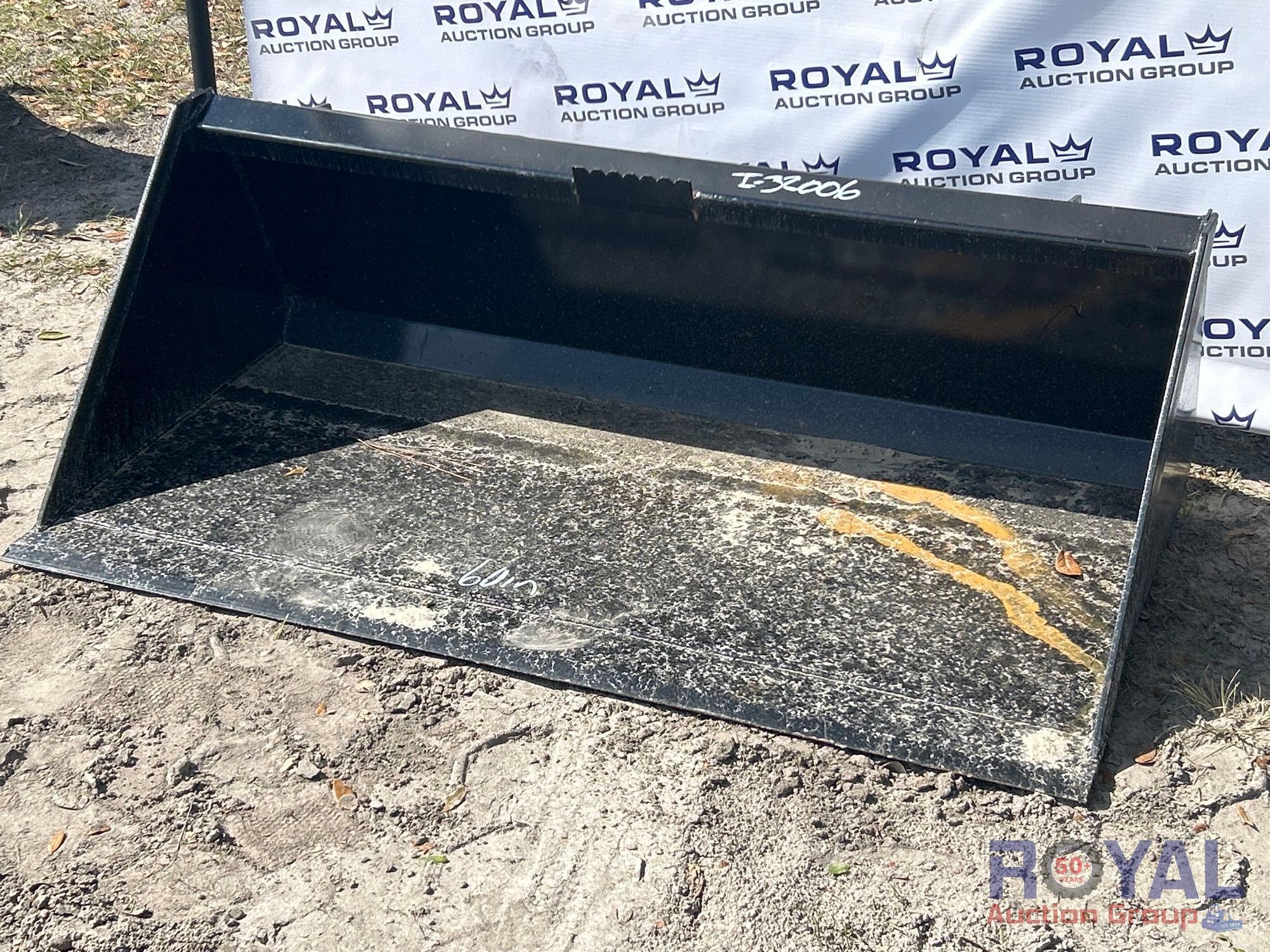 2025 Swict 60in Bucket Skid Steer Attachment (A55851)