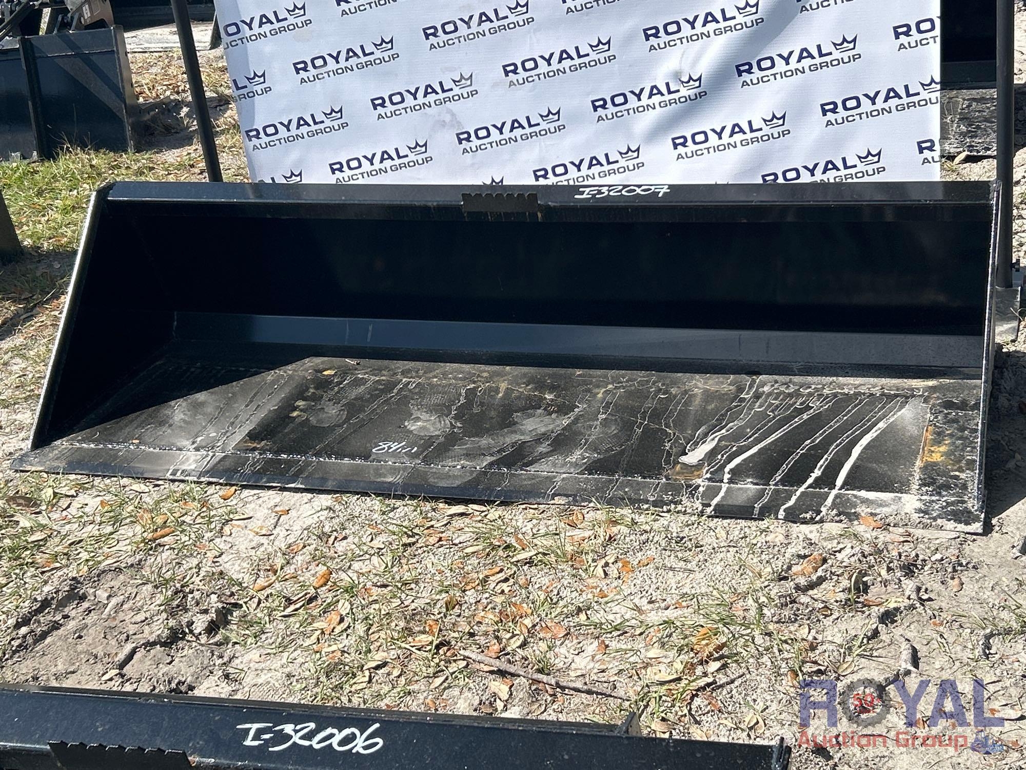 2025 Swict 84in Bucket Skid Steer Attachment (A55851)