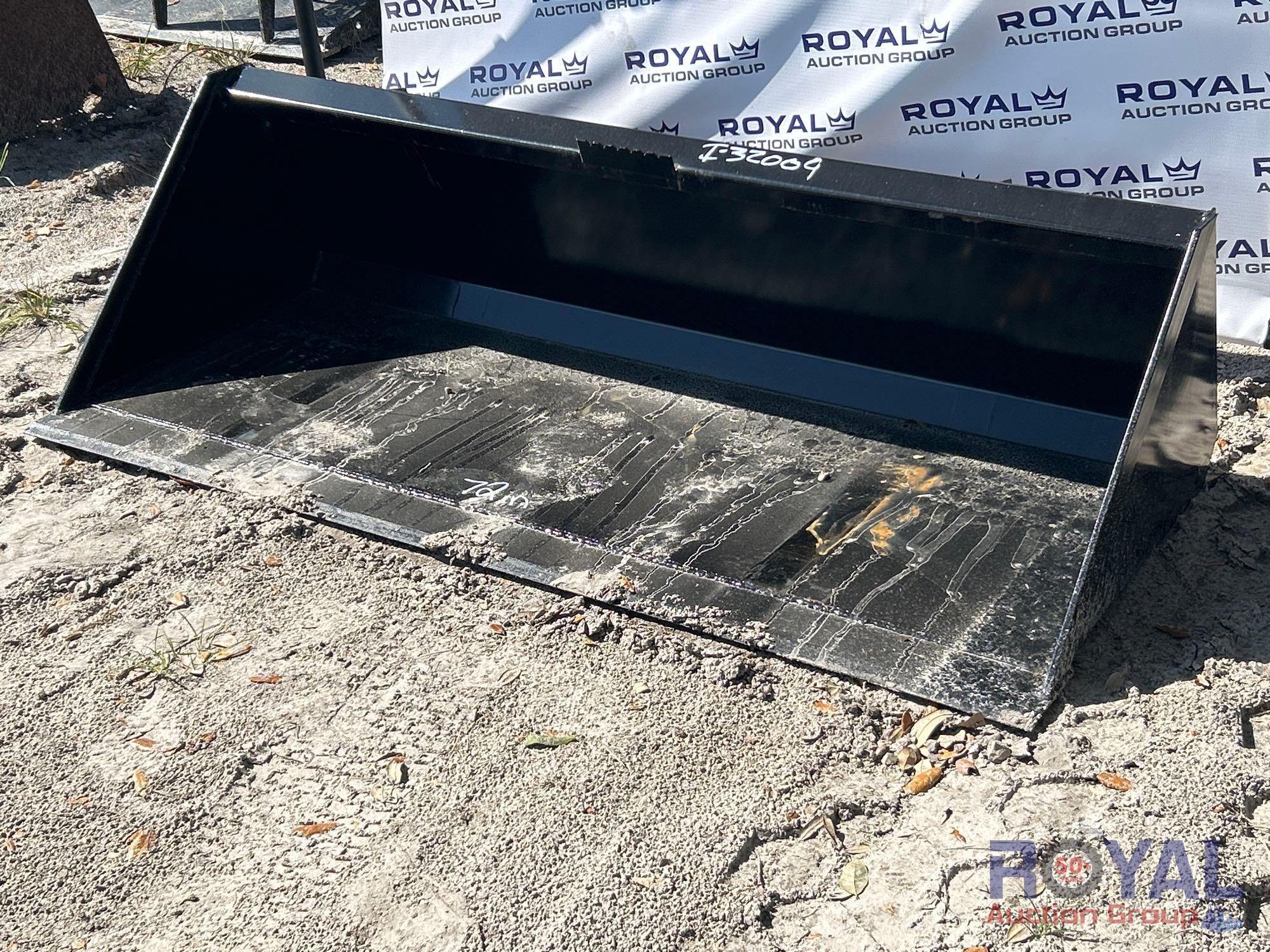 2025 Swict 72in Bucket Skid Steer Attachment (A55851)