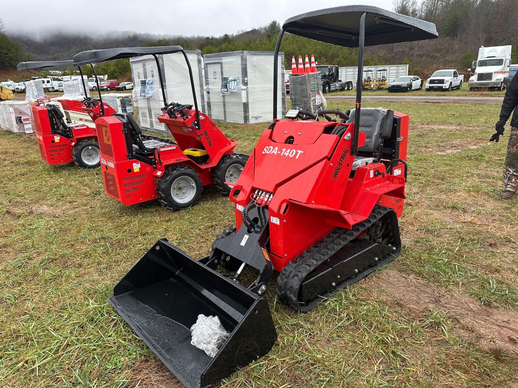 New/Unused AGT Industrial SDA-140T Track Loader (A57453)