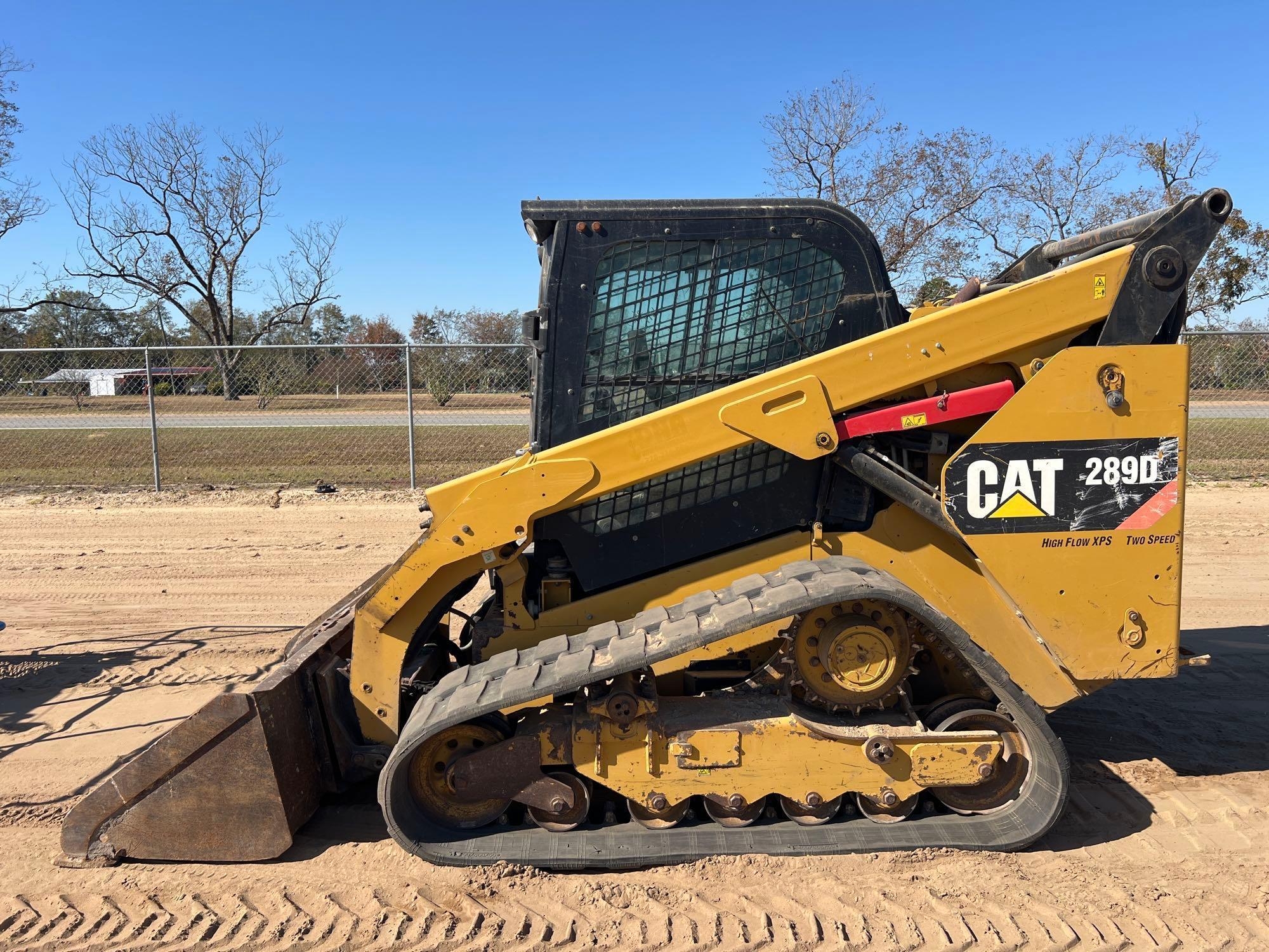 2018 CATERPILLAR 289D SKID STEER (A52709)