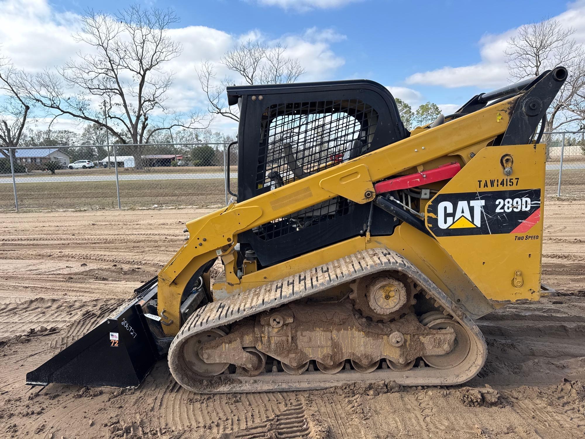 2019 CATERPILLAR 289D SKID STEER (A52709)