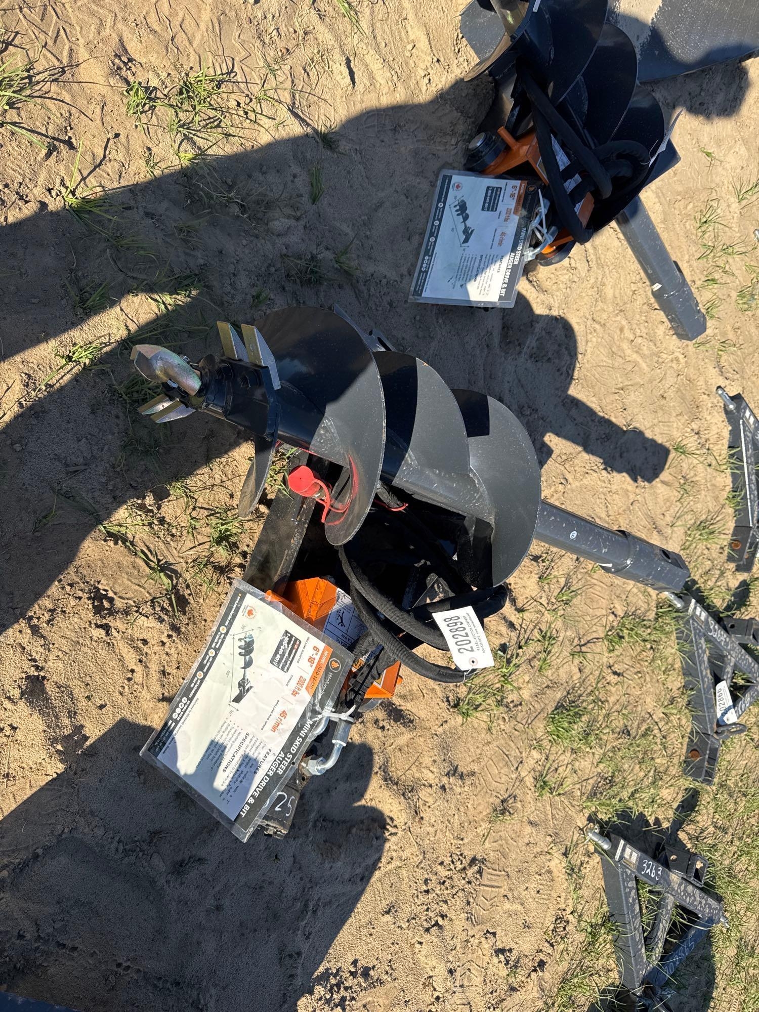 UNUSED WOLVERINE MAD-12-12D HYD AUGER DRIVE & BIT (A57193)