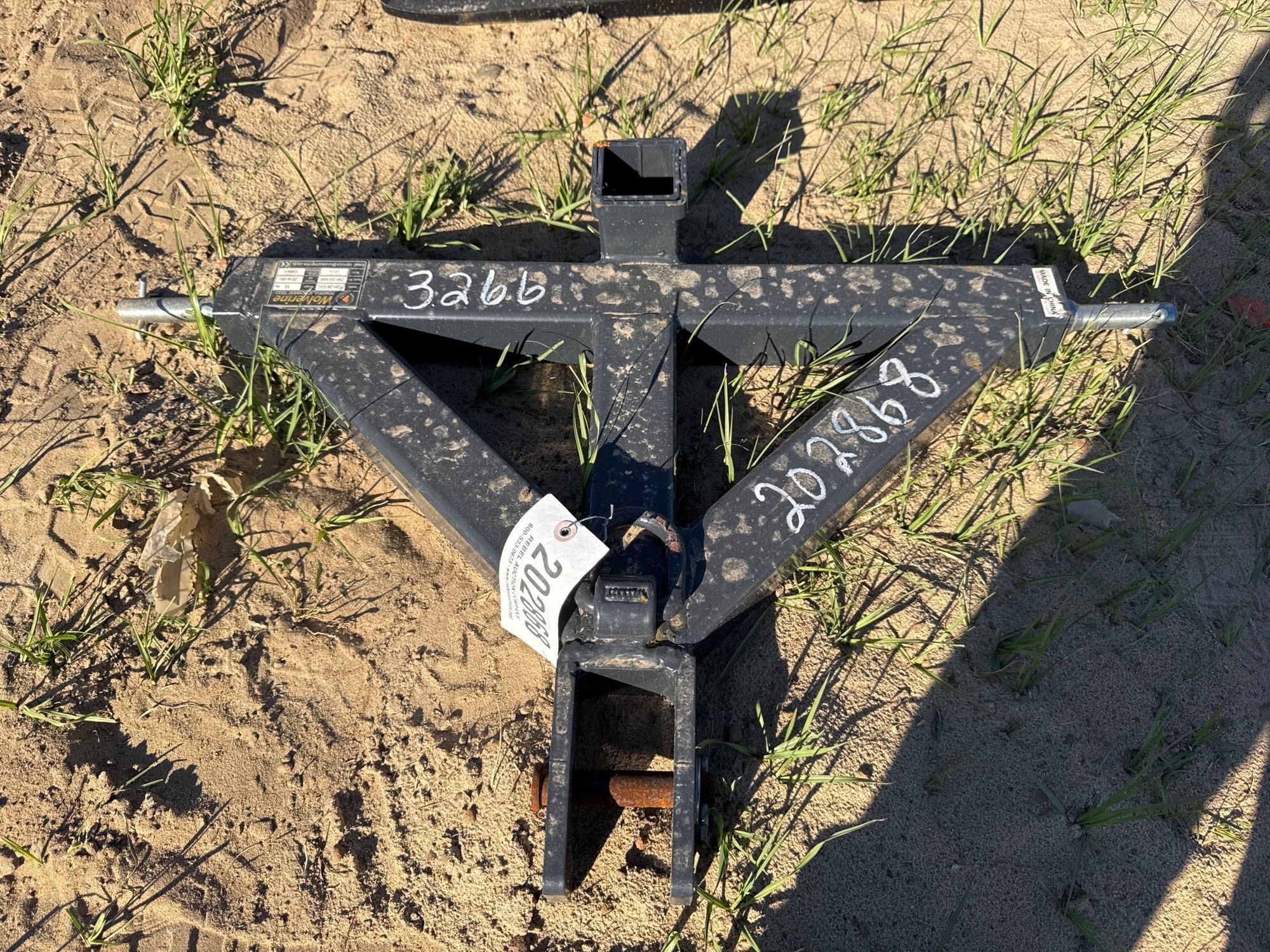 UNUSED WOLVERINE TQH-26-01C 3 PT QUICK HITCH (A57193)