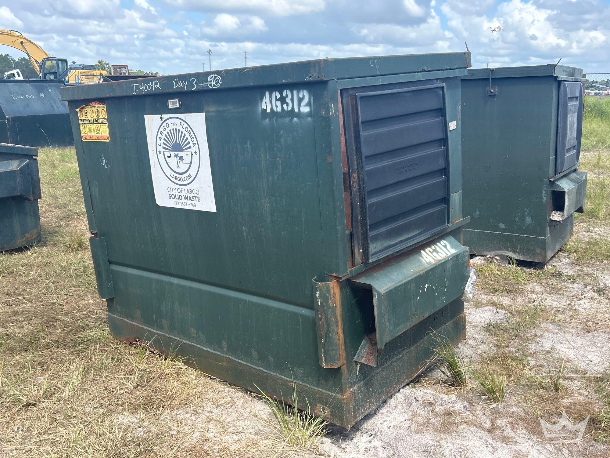 4 Cubic Yard Dumpster (A55851)
