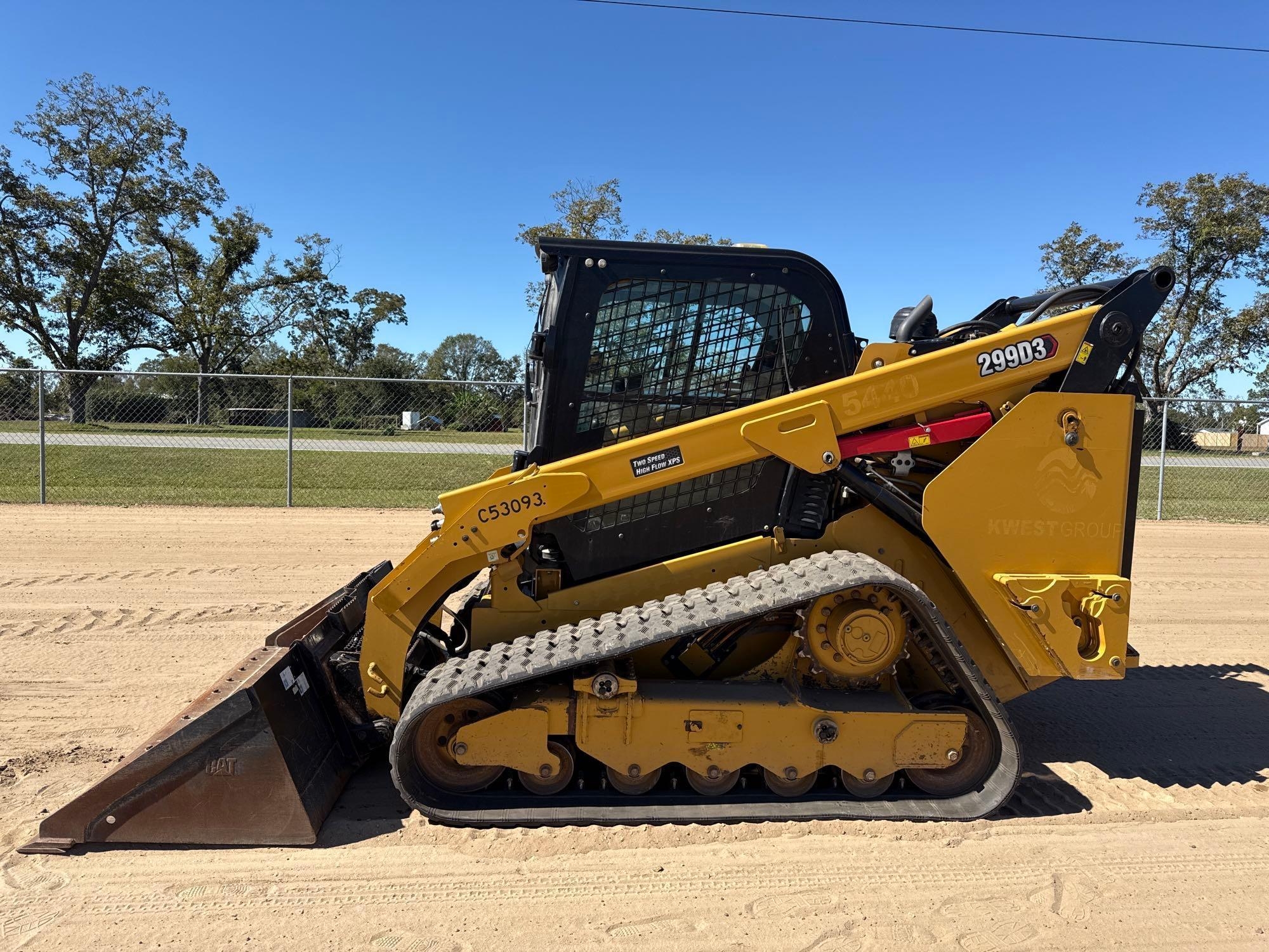 2022 CATERPILLAR 299D3 SKID STEER (A52707)