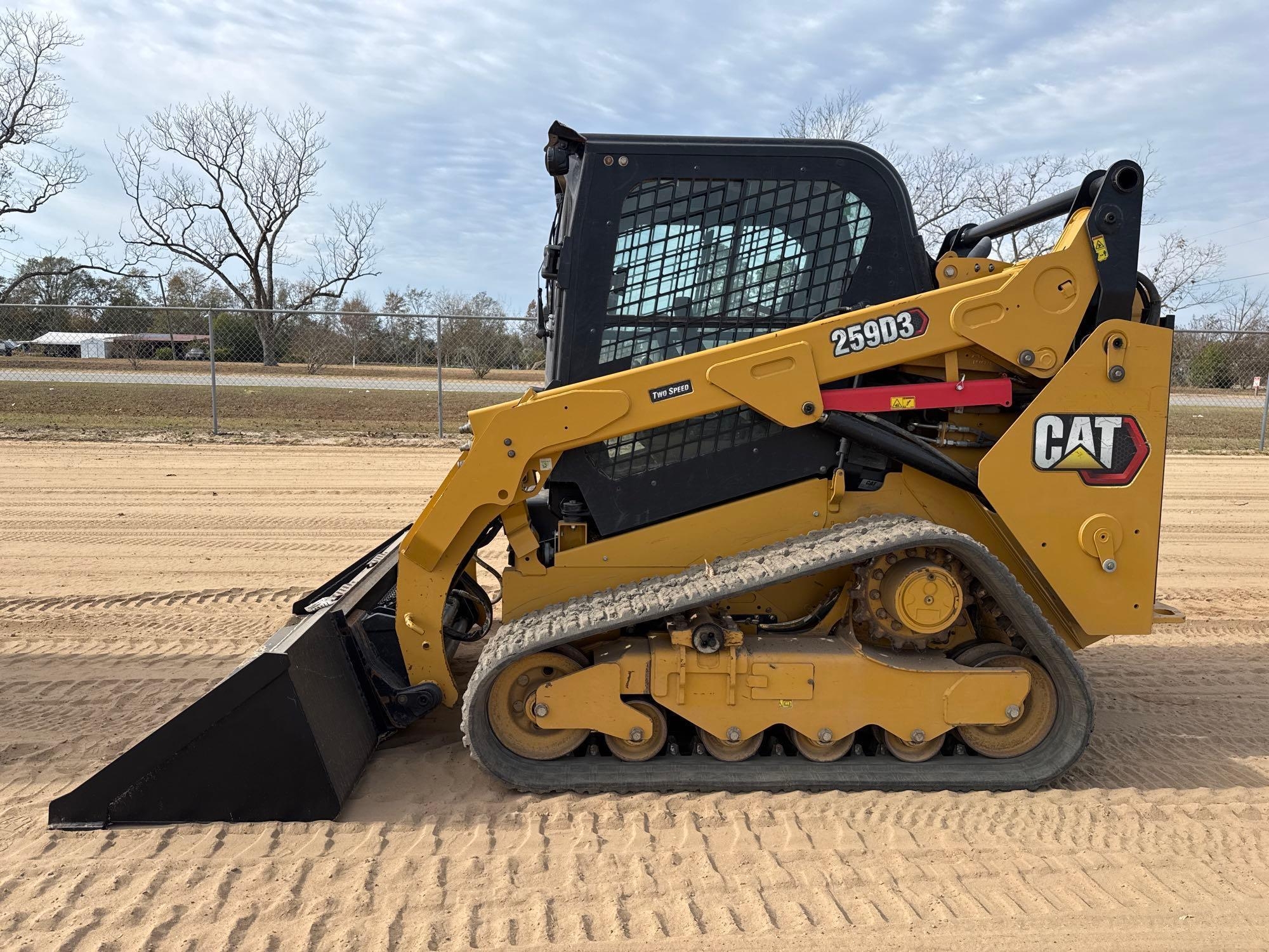 2020 CATERPILLAR 259D3 SKID STEER (A52709)
