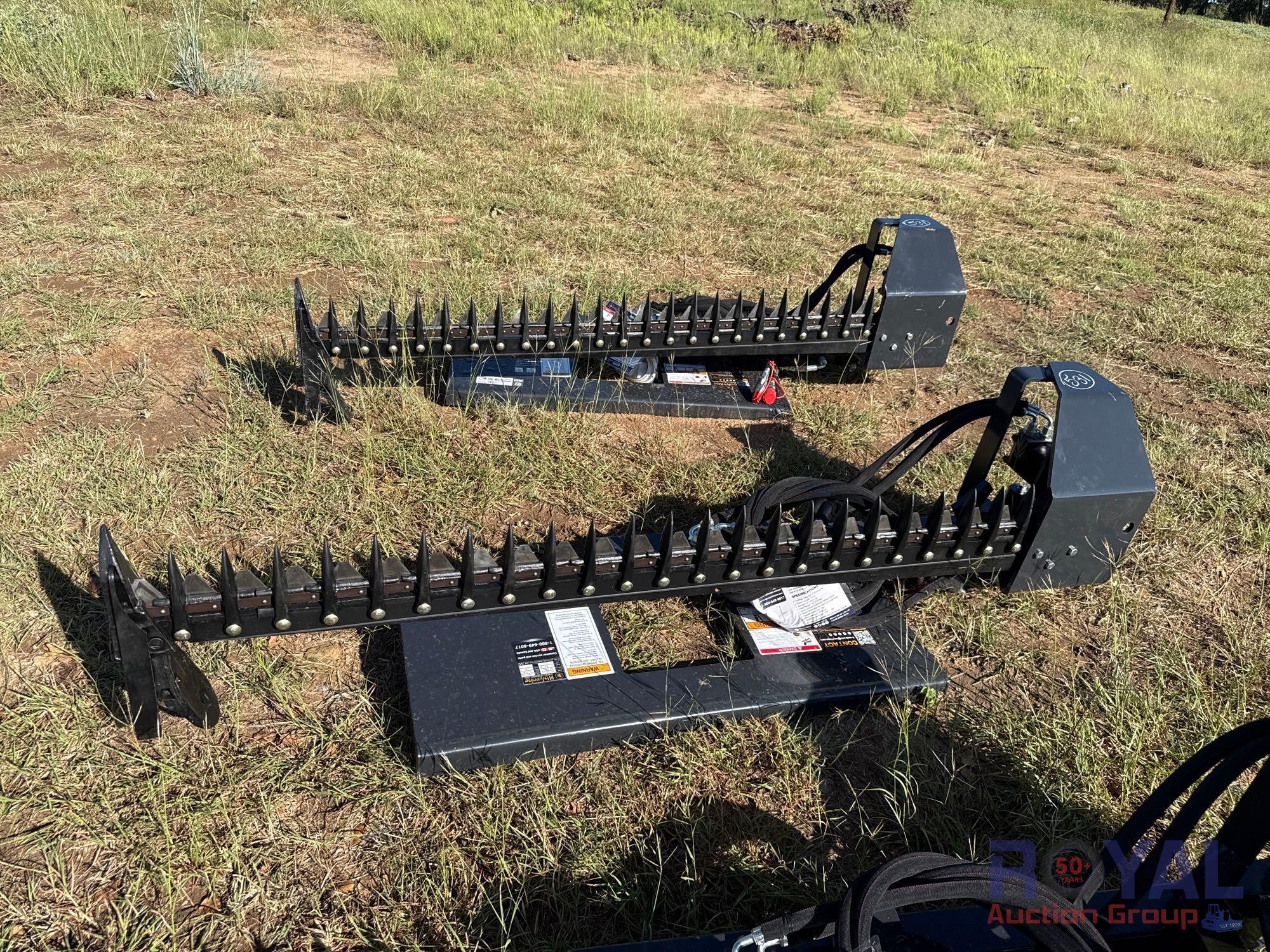 2025 Wolverine SBM-12-72W 72in Sickie Bar Mower Skid Steer Attachment (A52378)