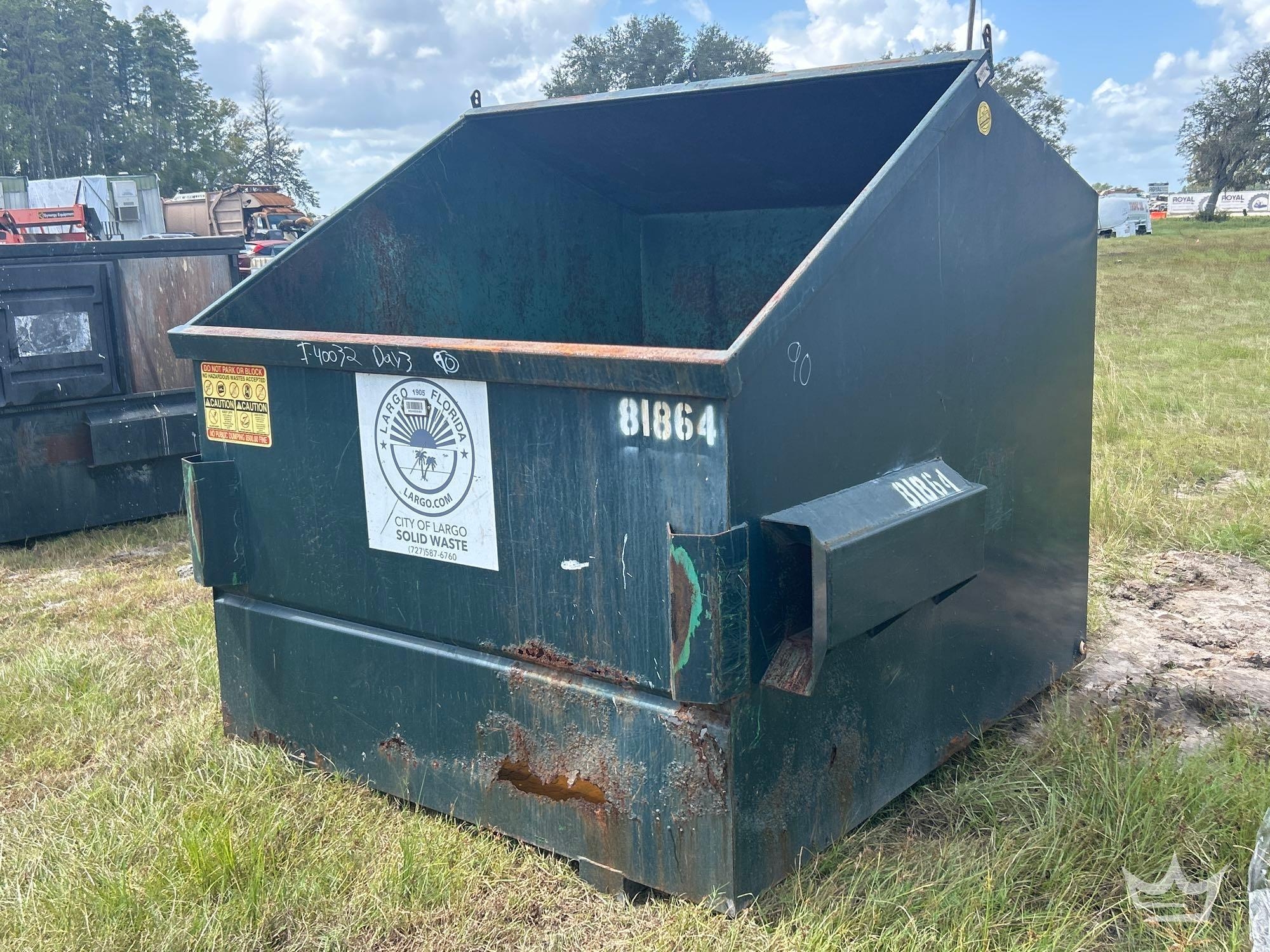 8 Cubic Yard Dumpster (A55851)