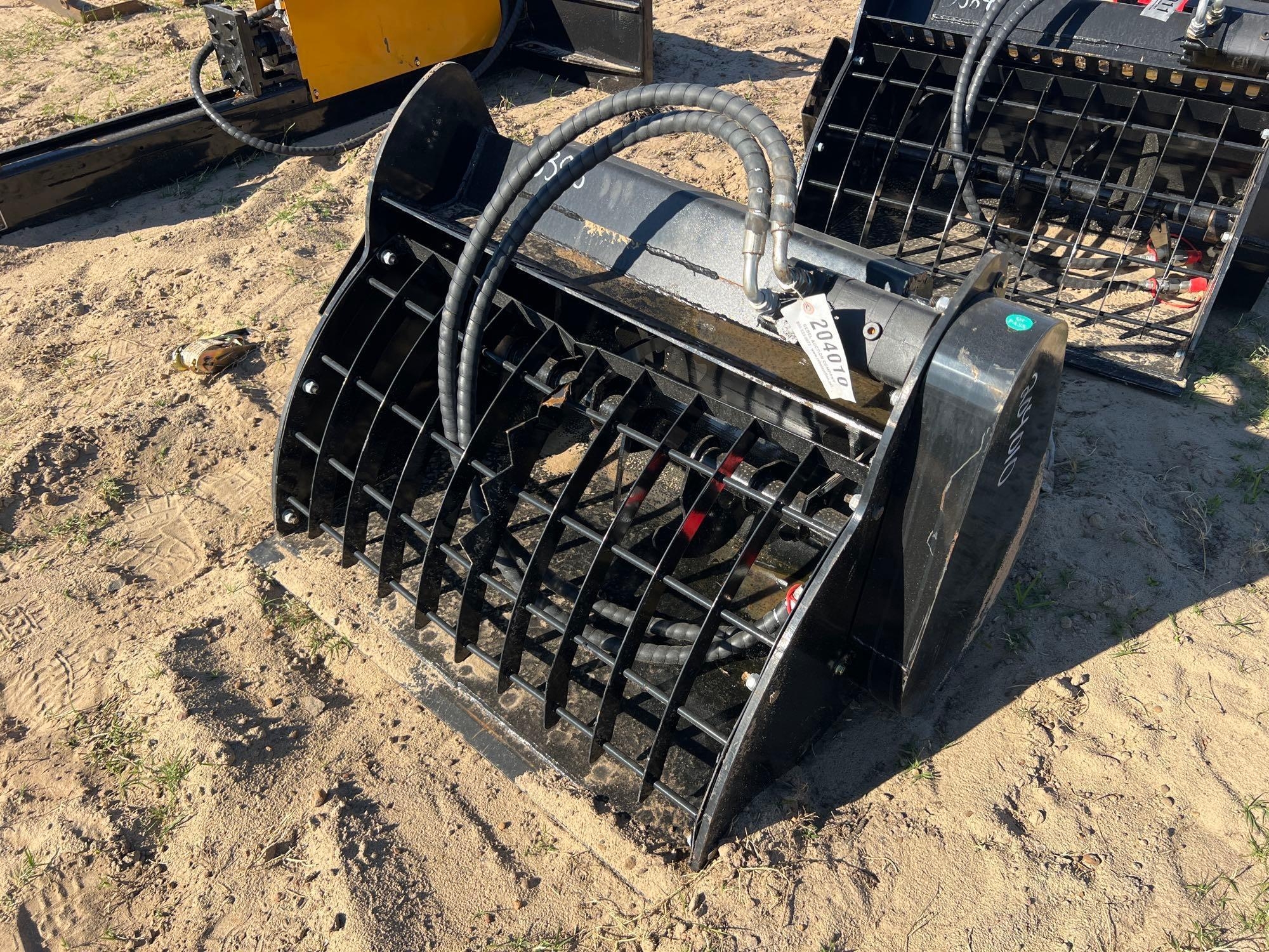 UNUSED FUTURE JBD 32" HYD MIXING BUCKET (A57193)