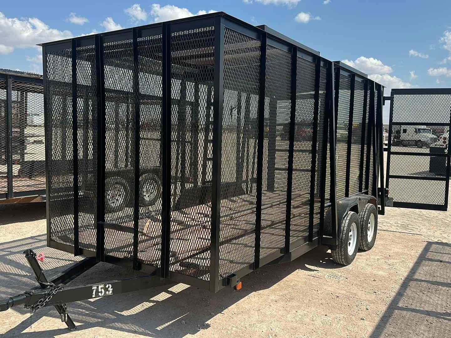 UNKNOWN 16 T/A TRASH TRAILER (A52472)