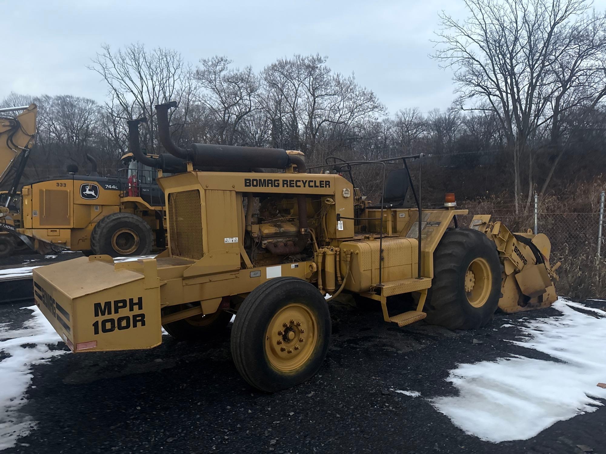 BOMAG MPH100R SOIL STABILIZER/RECYCLER (A60429)