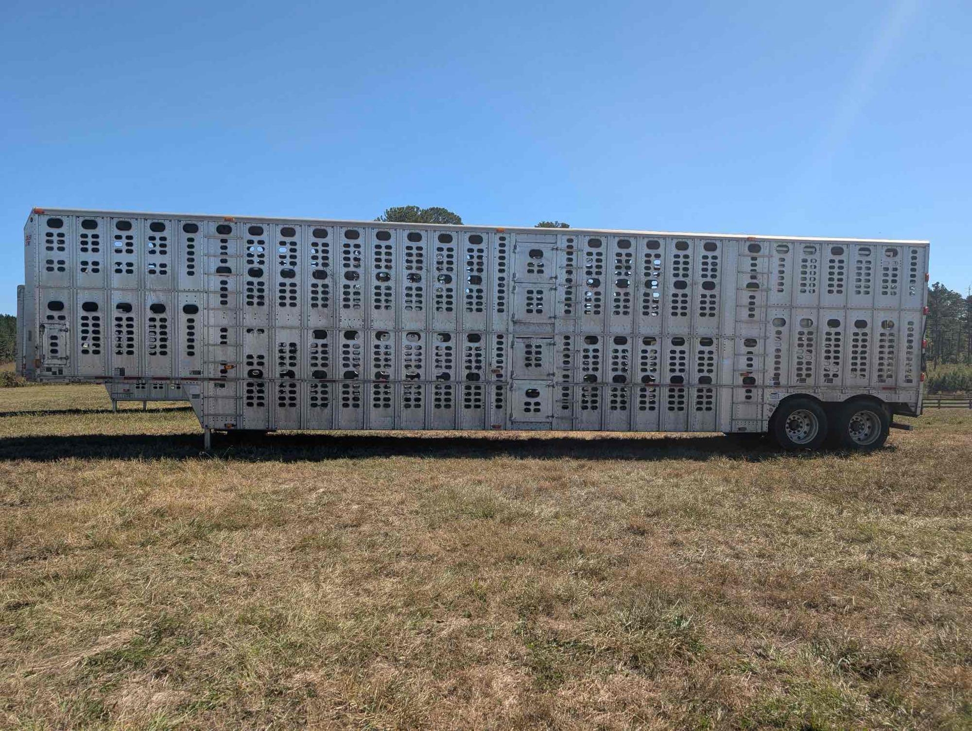 2013 Wilson Stock Trailer, VIN # 1W16532A8D5542433 (A54865)