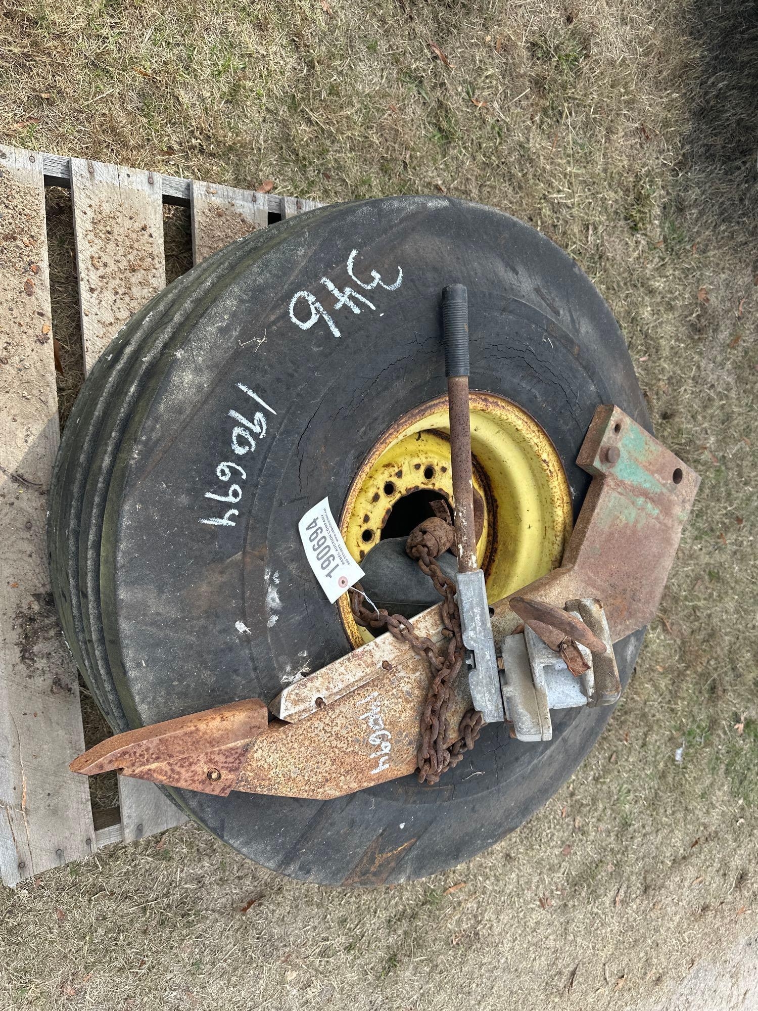 KMC RIPPER SHANK, TIRE & RIM, HAND COME-A-LONG (A52708)