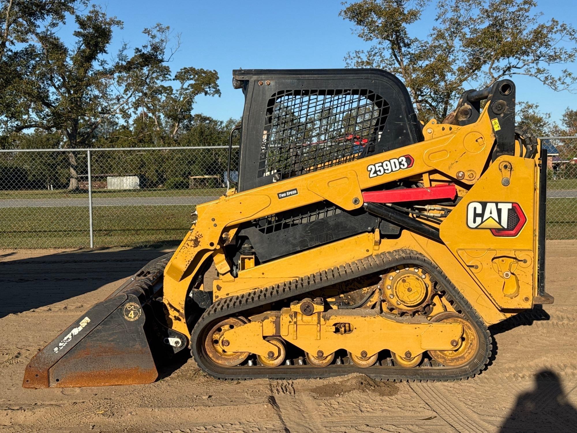 2021 CATERPILLAR 259D3 SKID STEER (A52707)
