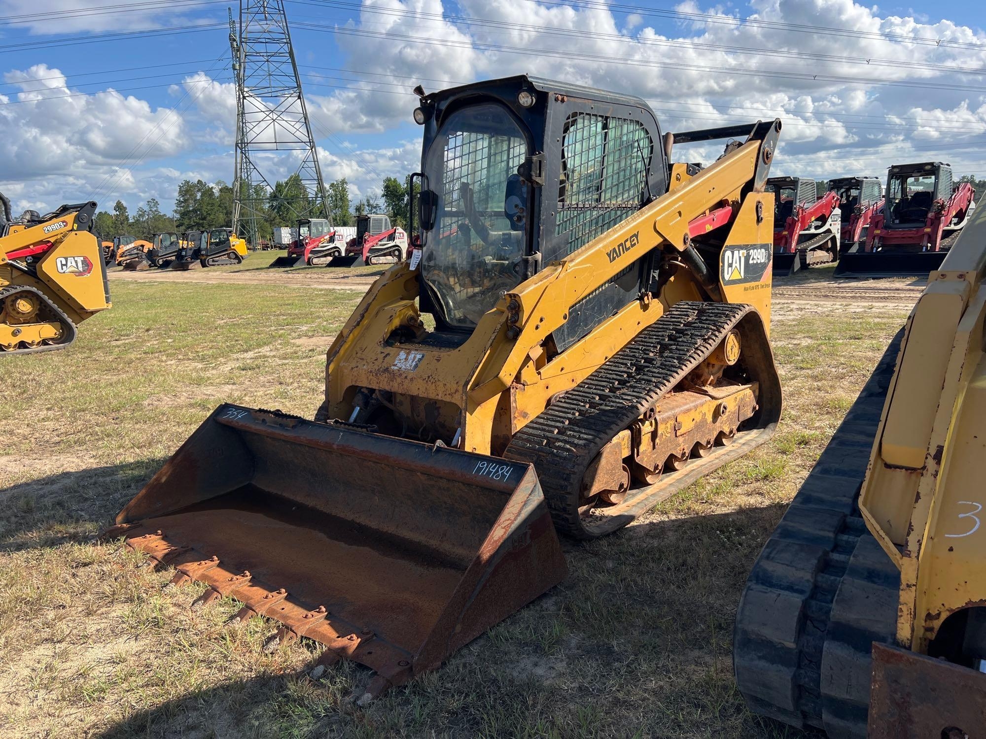 (INOP) 2017 CATERPILLAR 299D2 SKID STEER (A52705)