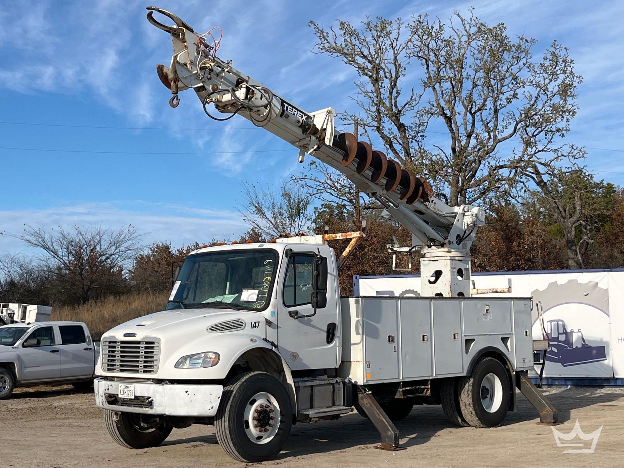 2017 Freightliner M2 106 Terex Commander C4047 Insulated Digger Derrick Truck (A55973)