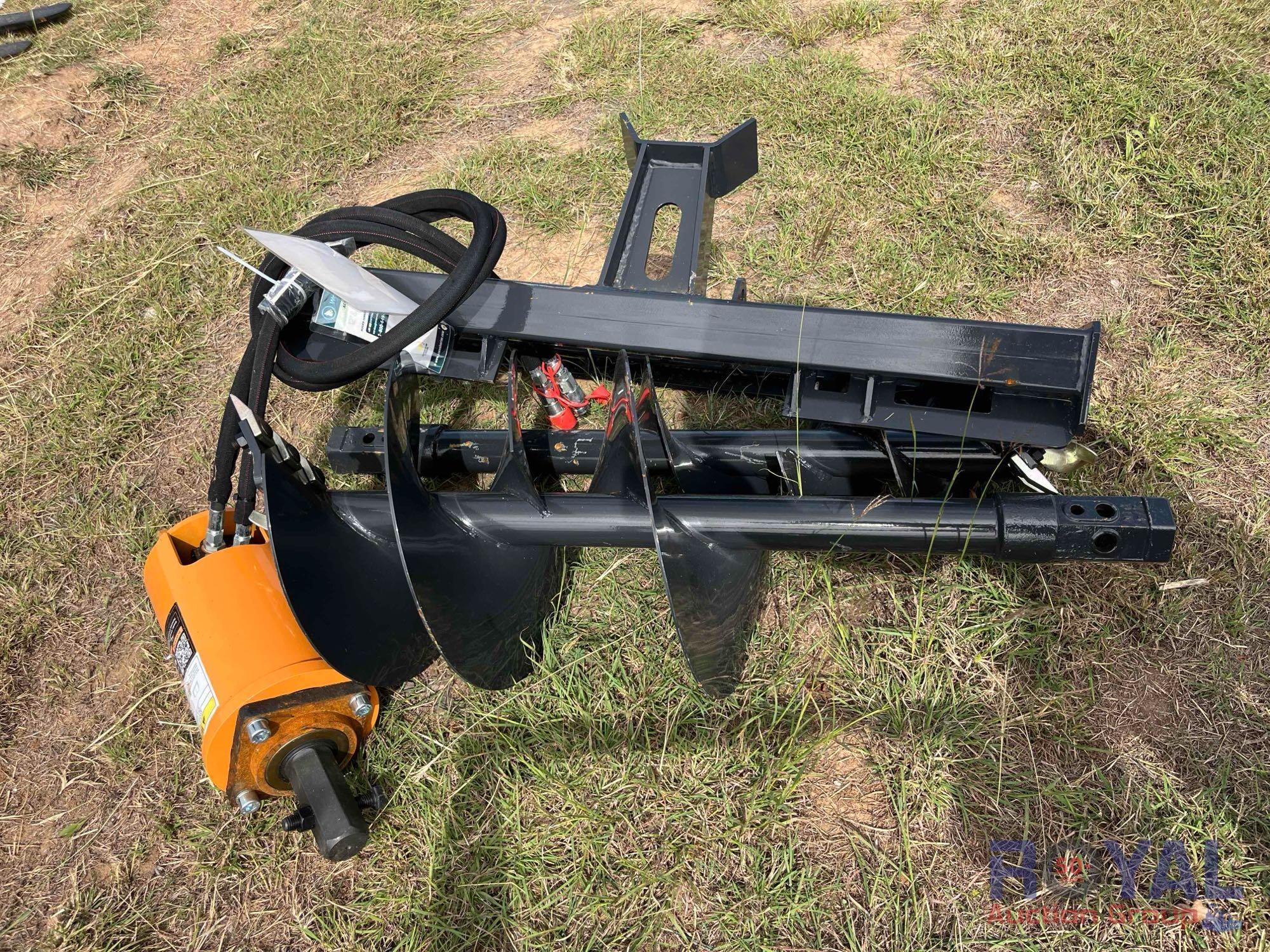 2025 Wolverine ADB-13-1218R Auger Skid Steer Attachment with Bits (A52378)