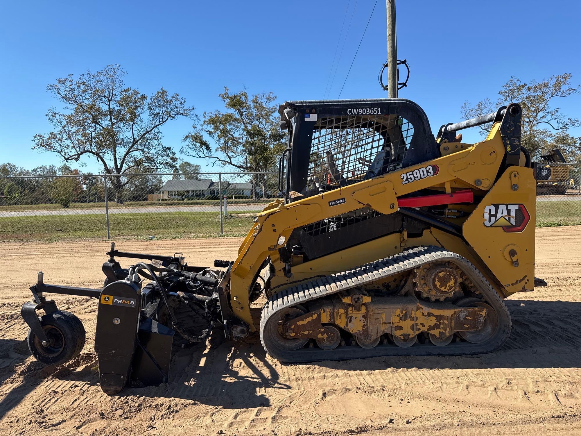 2020 CATERPILLAR 259D3 SKID STEER (A52707)
