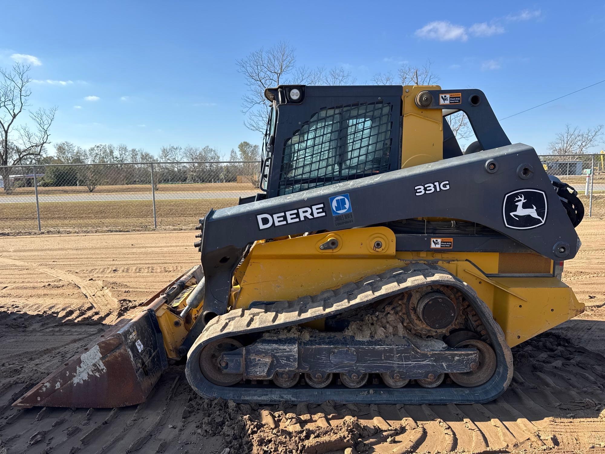 2021 JOHN DEERE 331G SKID STEER (A52709)