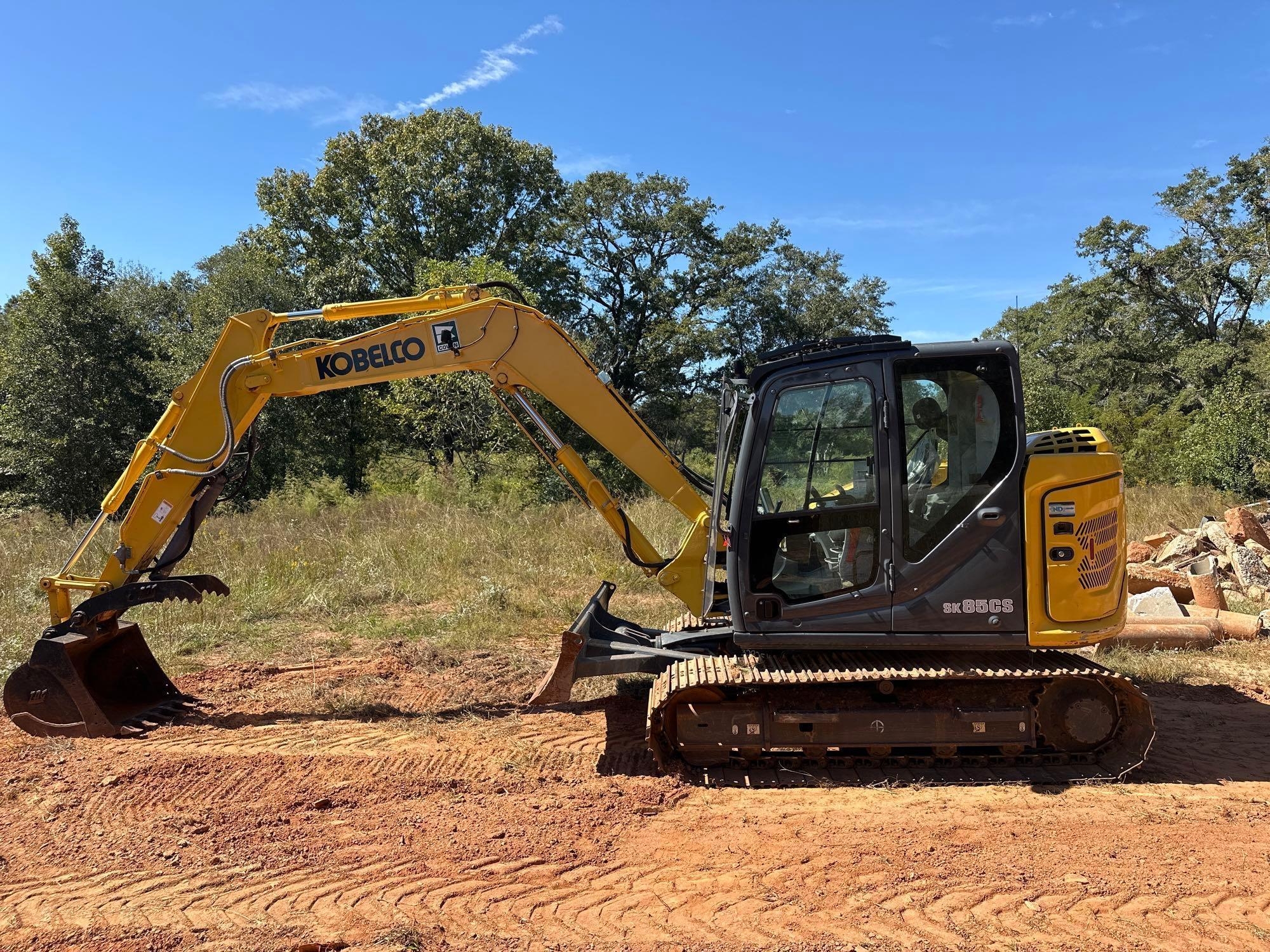 2022 Kobelco SK85LS Mini Excavator (A54865)