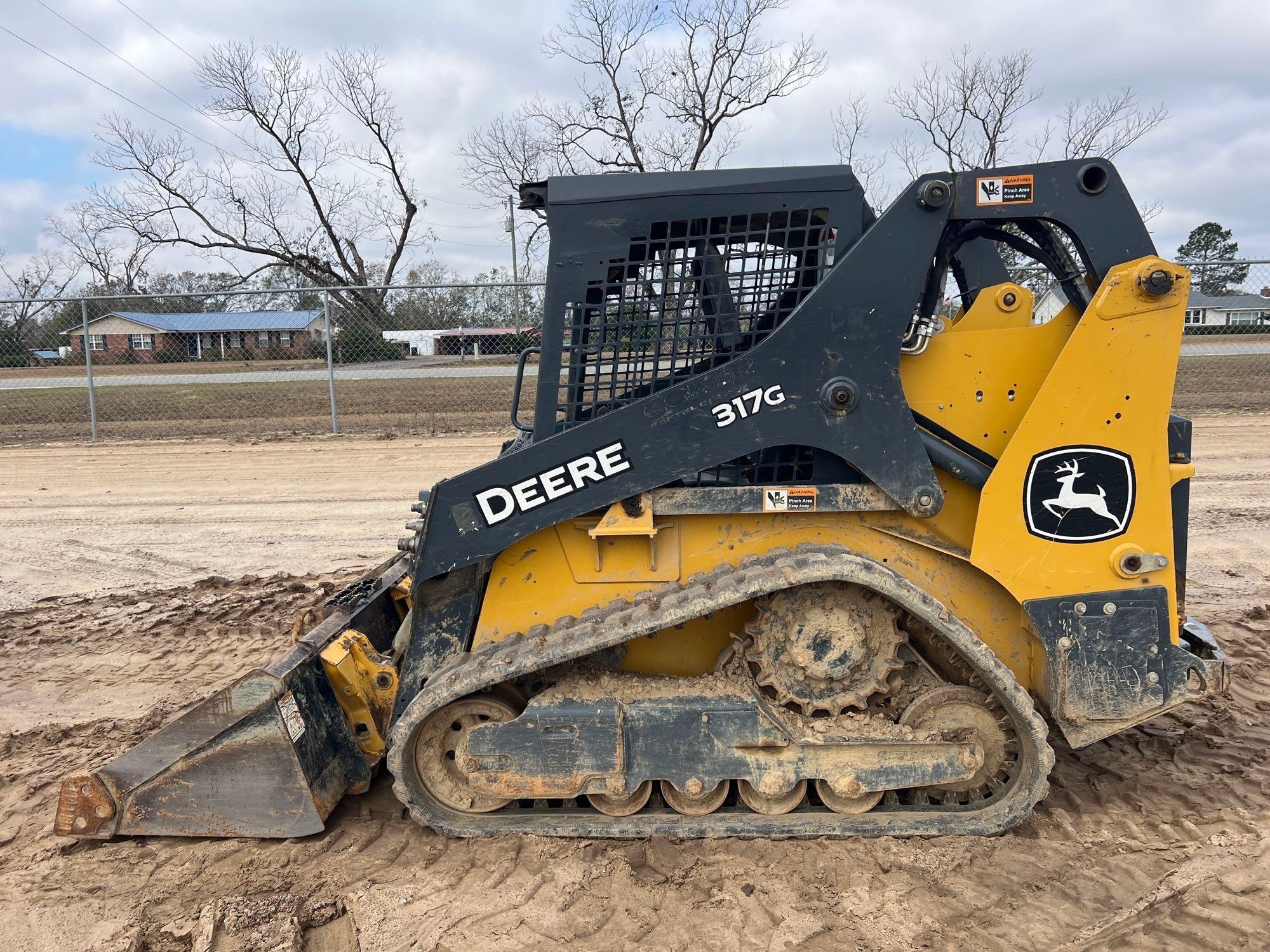 2022 JOHN DEERE 317G SKID STEER (A52709)