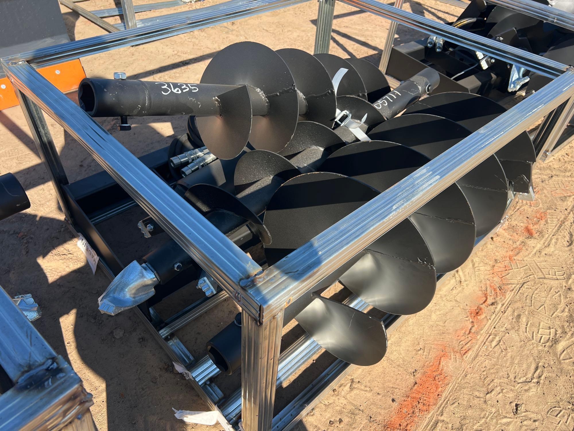 UNUSED JCT HYD AUGER (A57193)