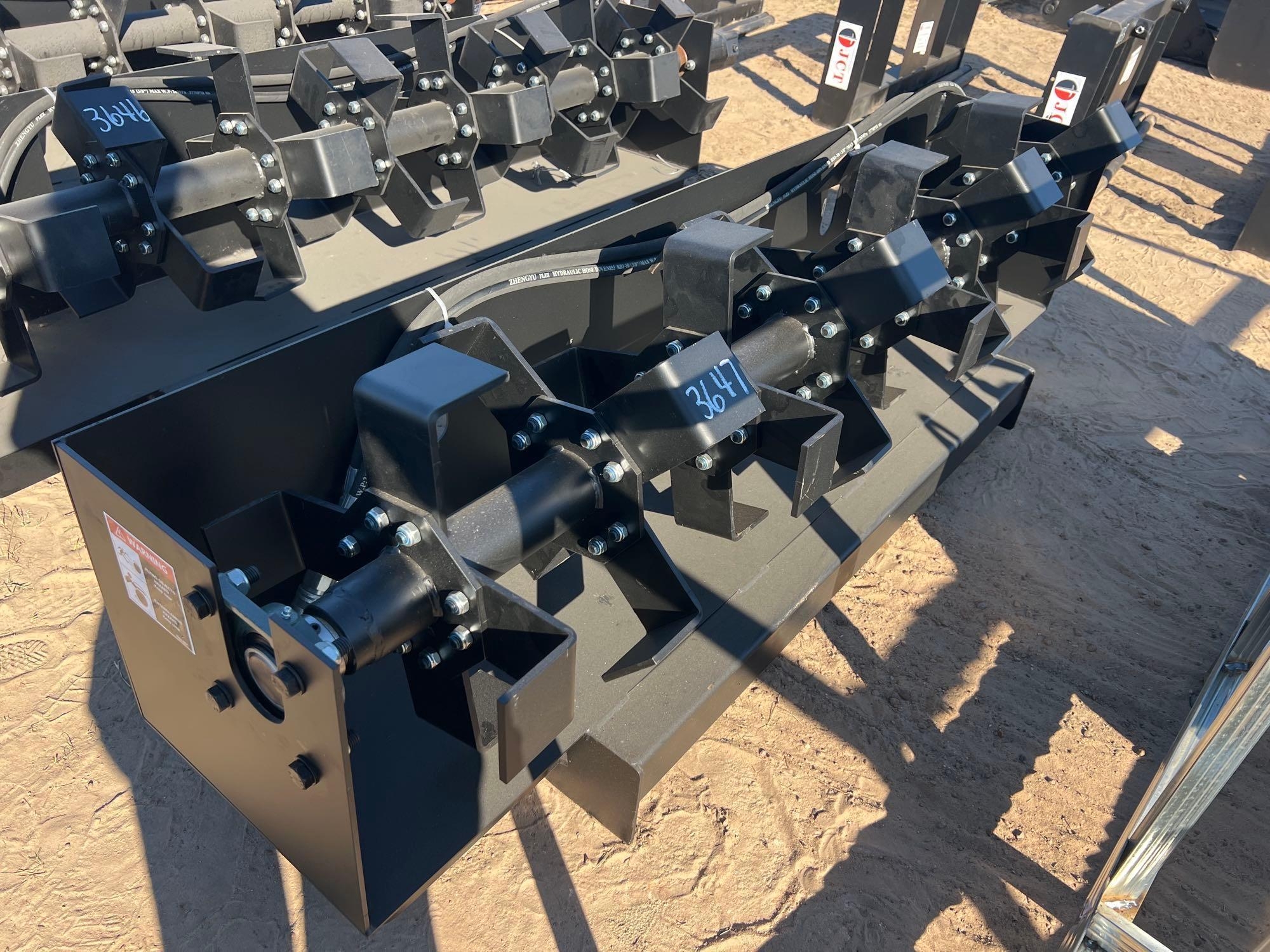 UNUSED JCT 72" HYD TILLER (A57193)