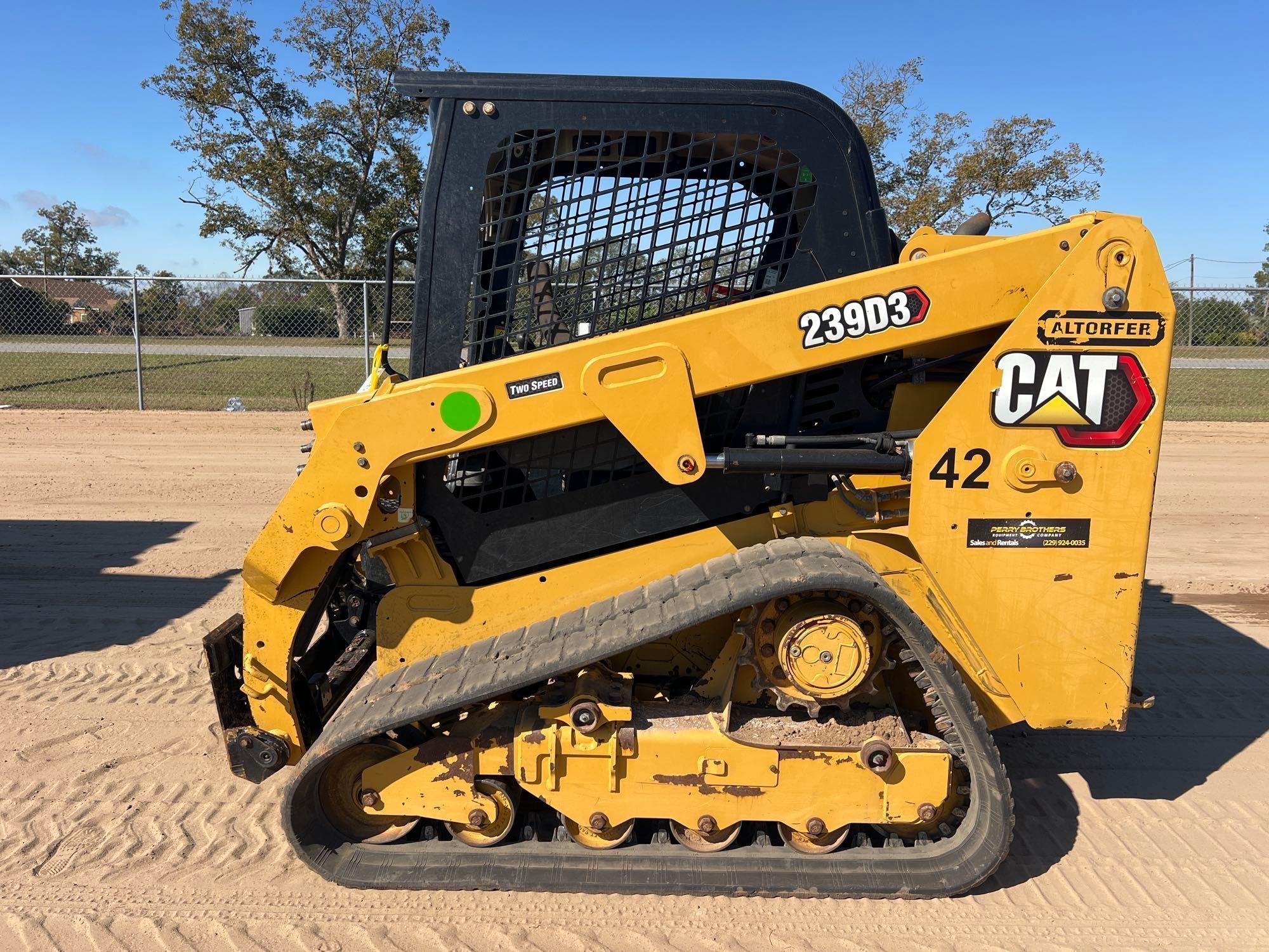 2020 CATERPILLAR 239D3 SKID STEER (A52707)