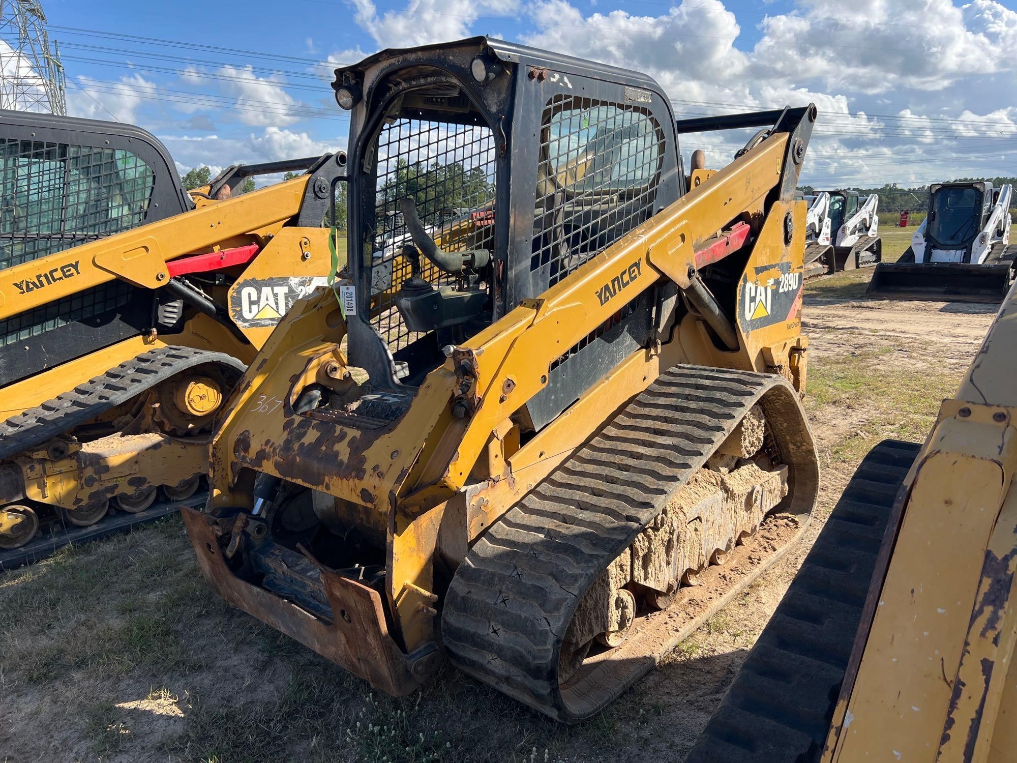 2018 CATERPILLAR 289D SKID STEER (A52705)