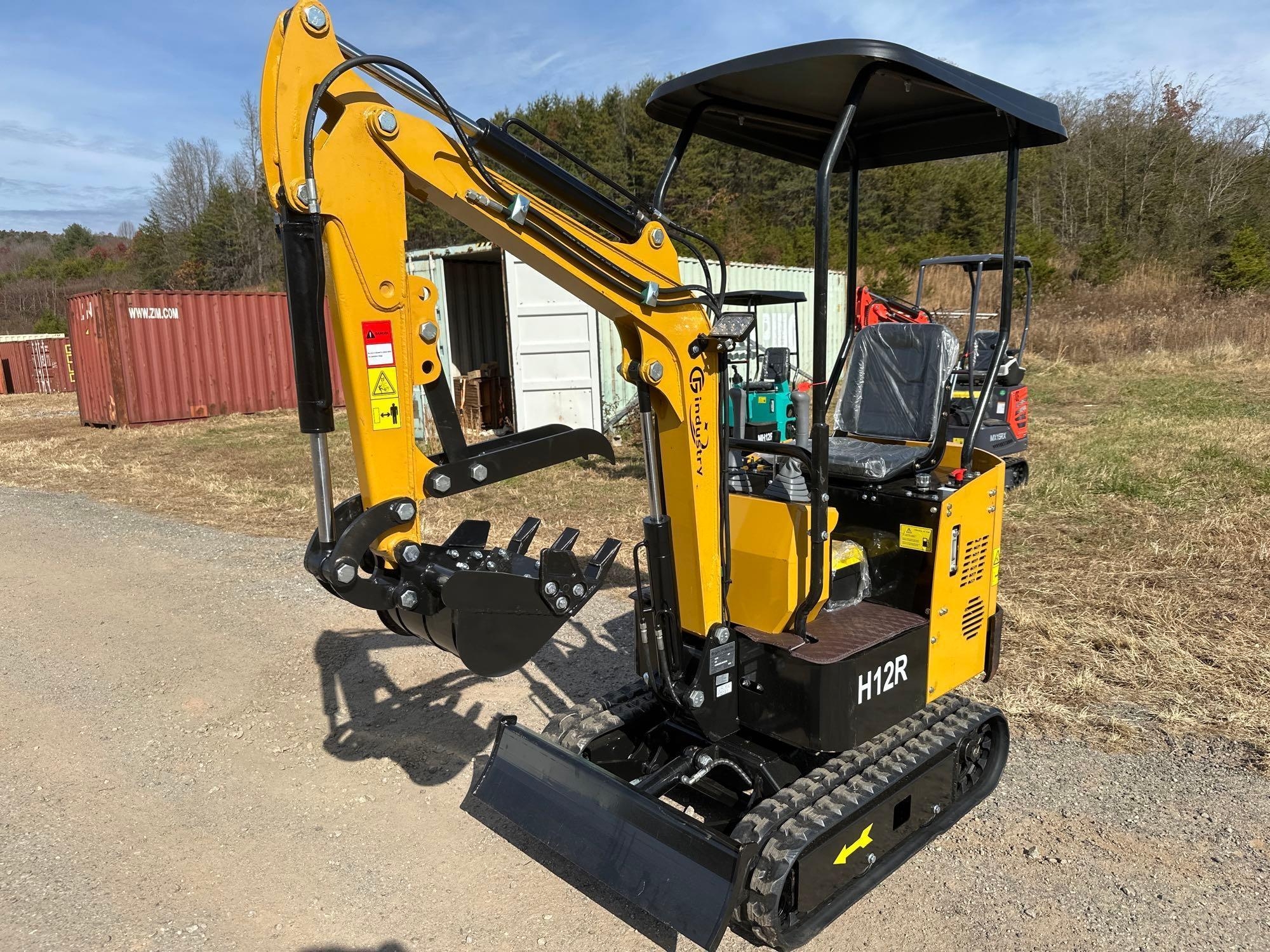 New/Unused CFG Industrial H12R Mini Excavator (A57453)