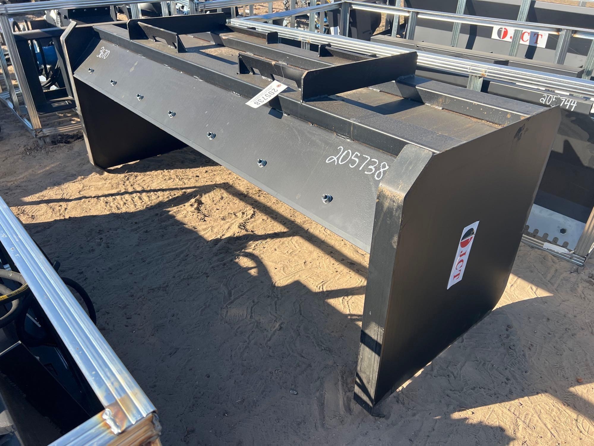 UNUSED JCT 96" PUSHER BLADE (A57193)
