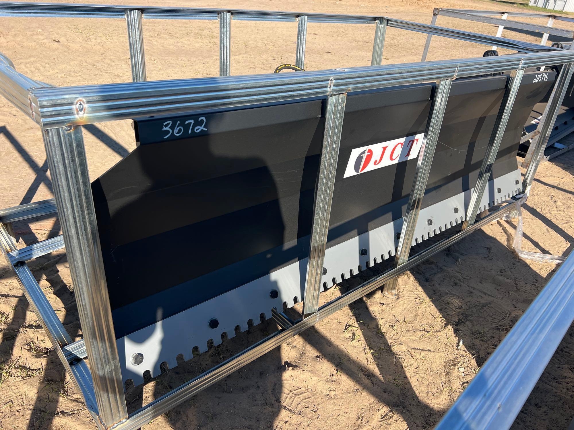 UNUSED JCT 84" HYD DOZER BLADES (A57193)