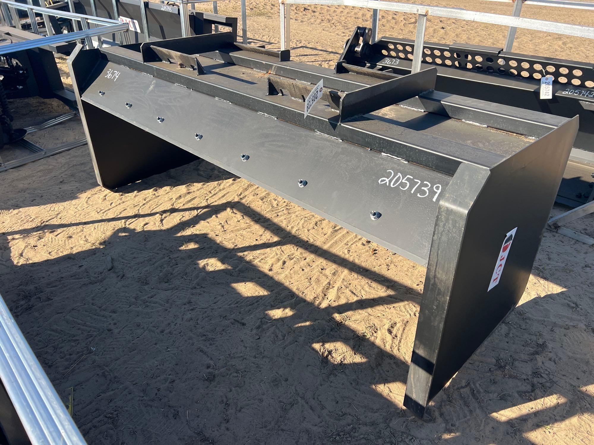 UNUSED JCT 96" PUSHER BLADE (A57193)