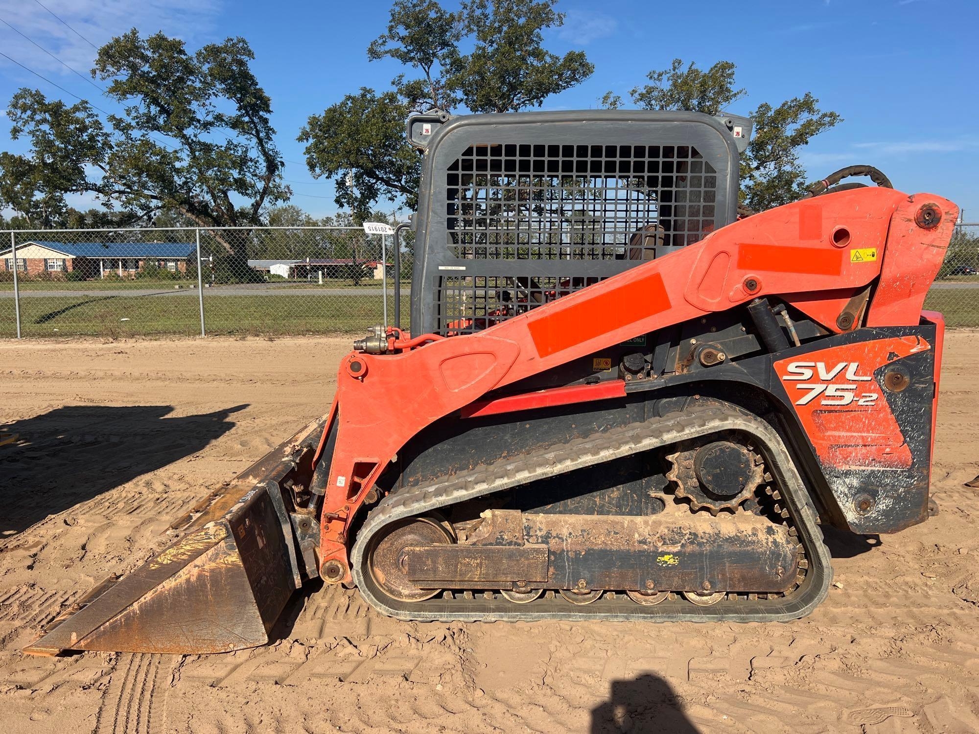 2019 KUBOTA SVL75-2 SKID STEER (A52709)