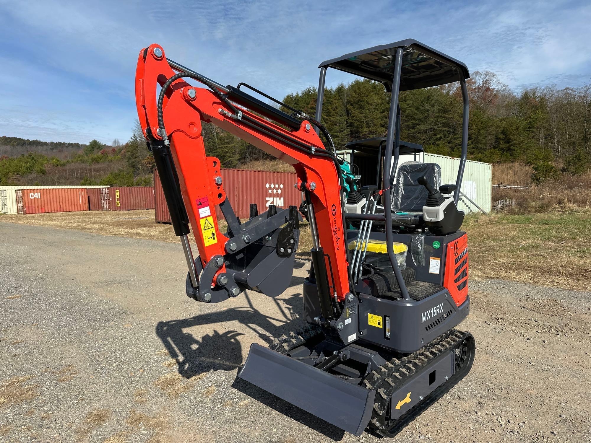 New/Unused CFG Industrial MX15RX Mini Excavator (A57453)