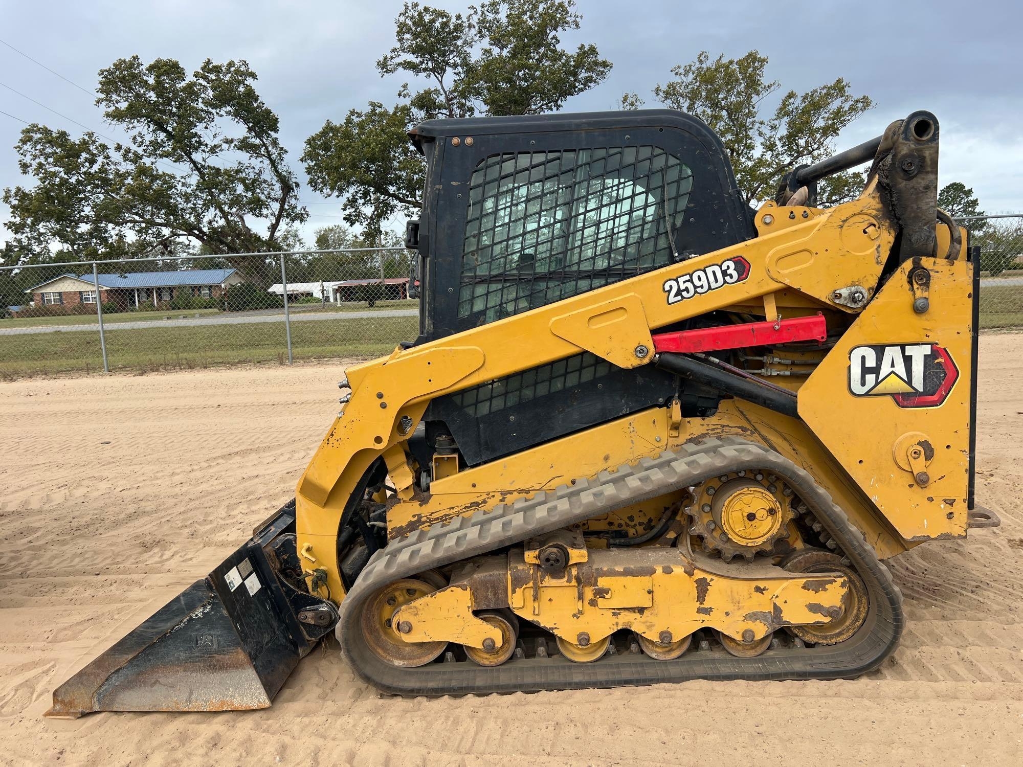 2020 CATERPILLAR 259D3 SKID STEER (A52705)