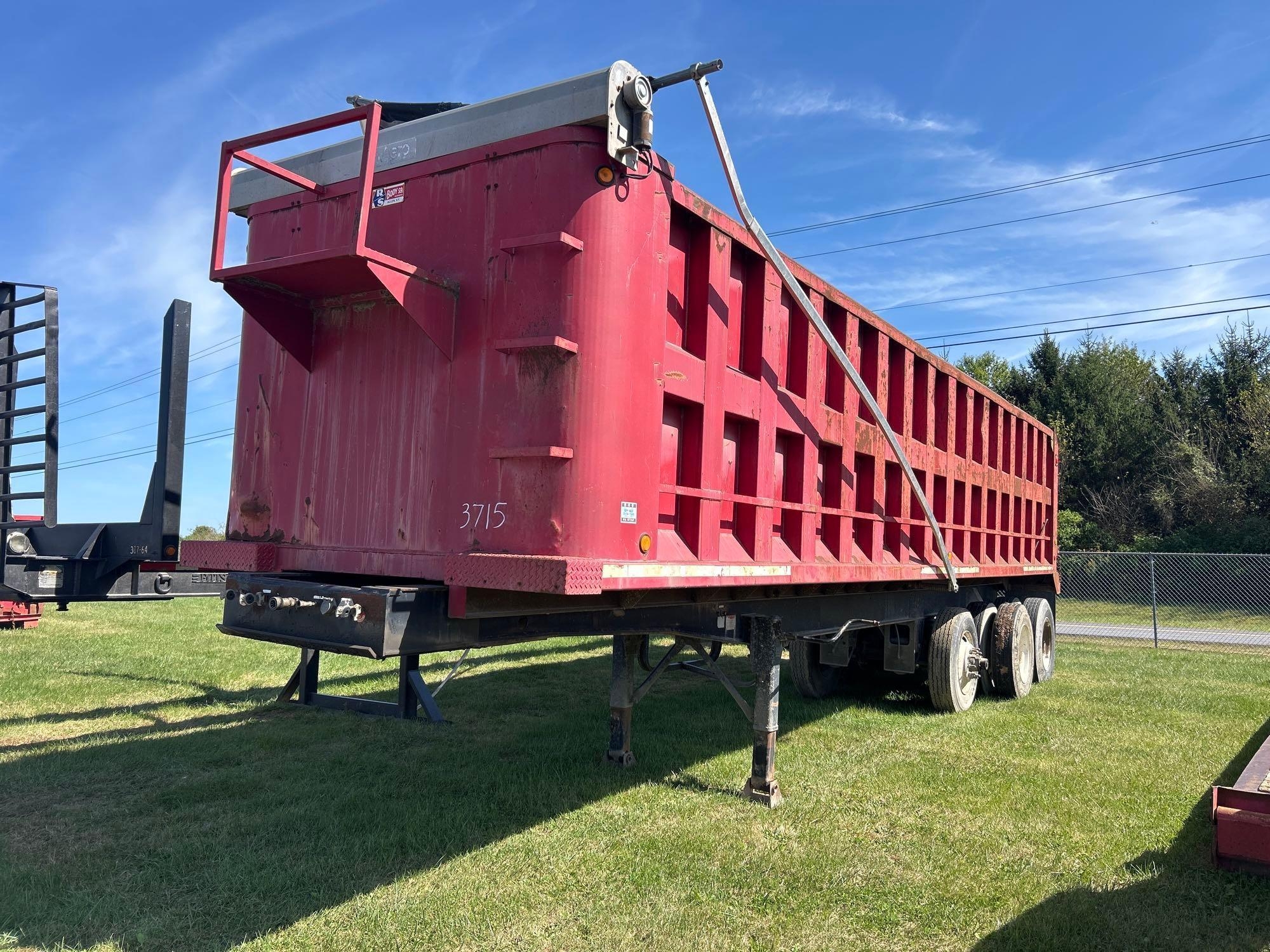 2002 R/S Body Co Dump Trailer (A47477)